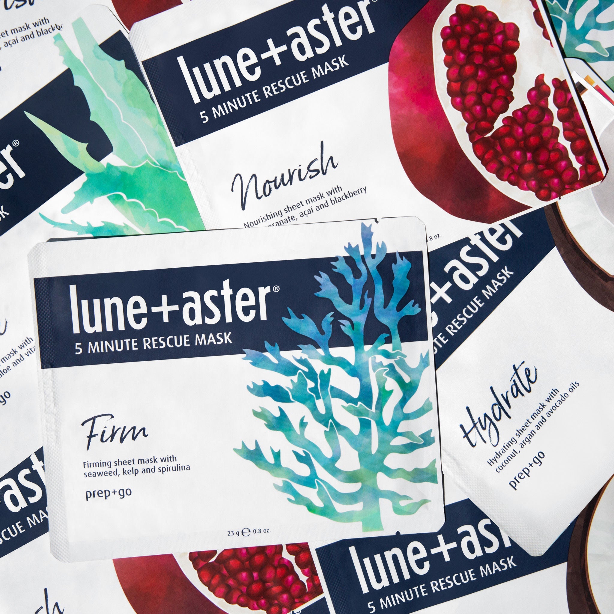 5 Minute Rescue Mask Assortment Trio Hydrate, Firm and Nourish