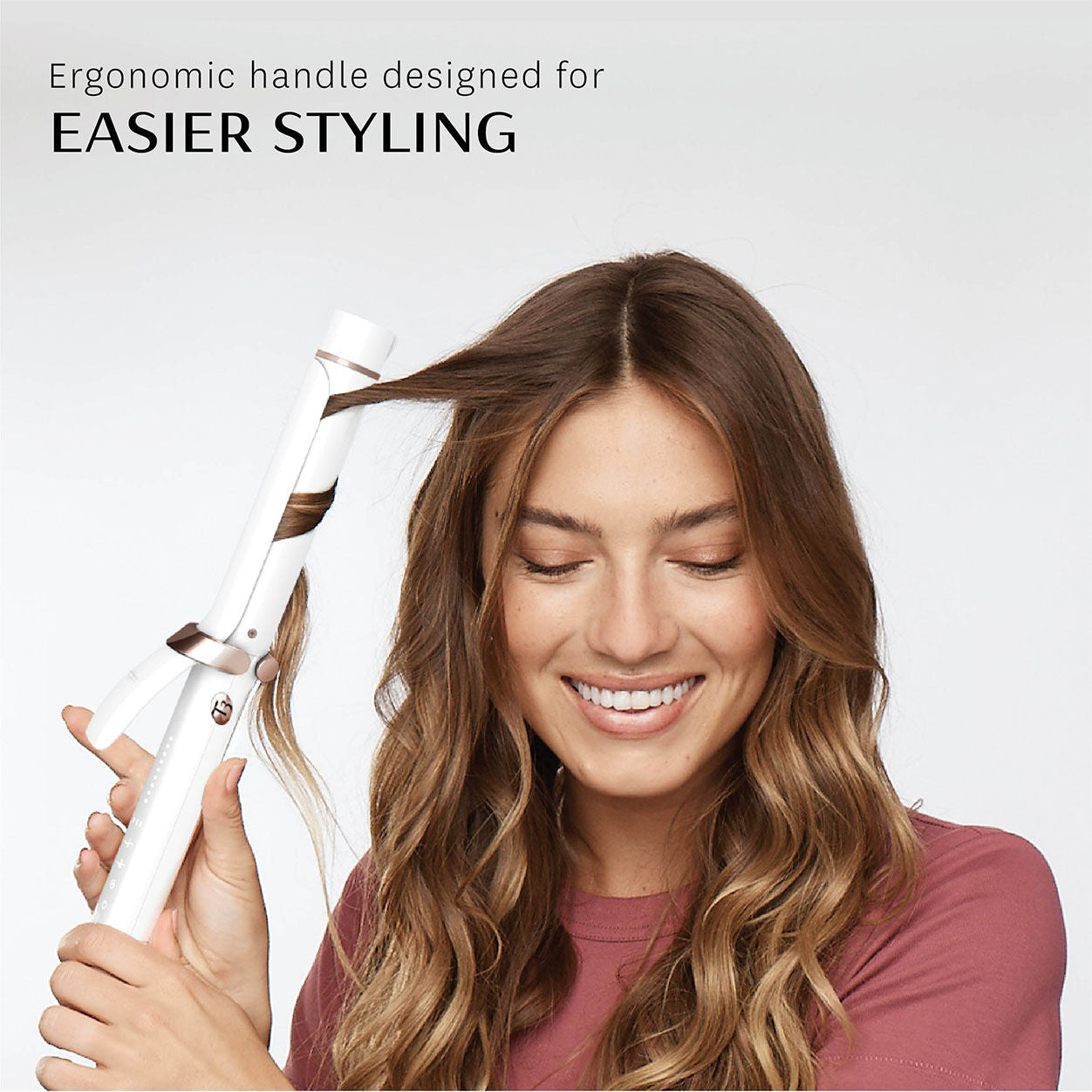 Curl ID 1.25” Smart Curling Iron With Interactive Touch Interface