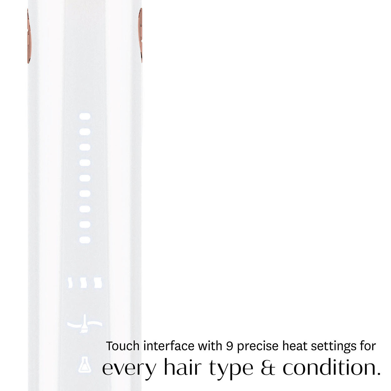 Curl ID 1.25” Smart Curling Iron With Interactive Touch Interface