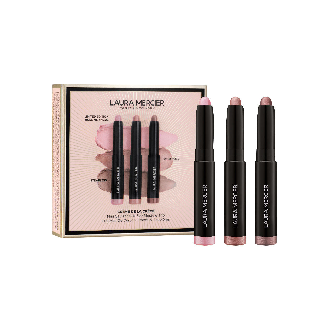 Crème de la Crème Mini Caviar Stick Eyeshadow Trio (Limited Edition)