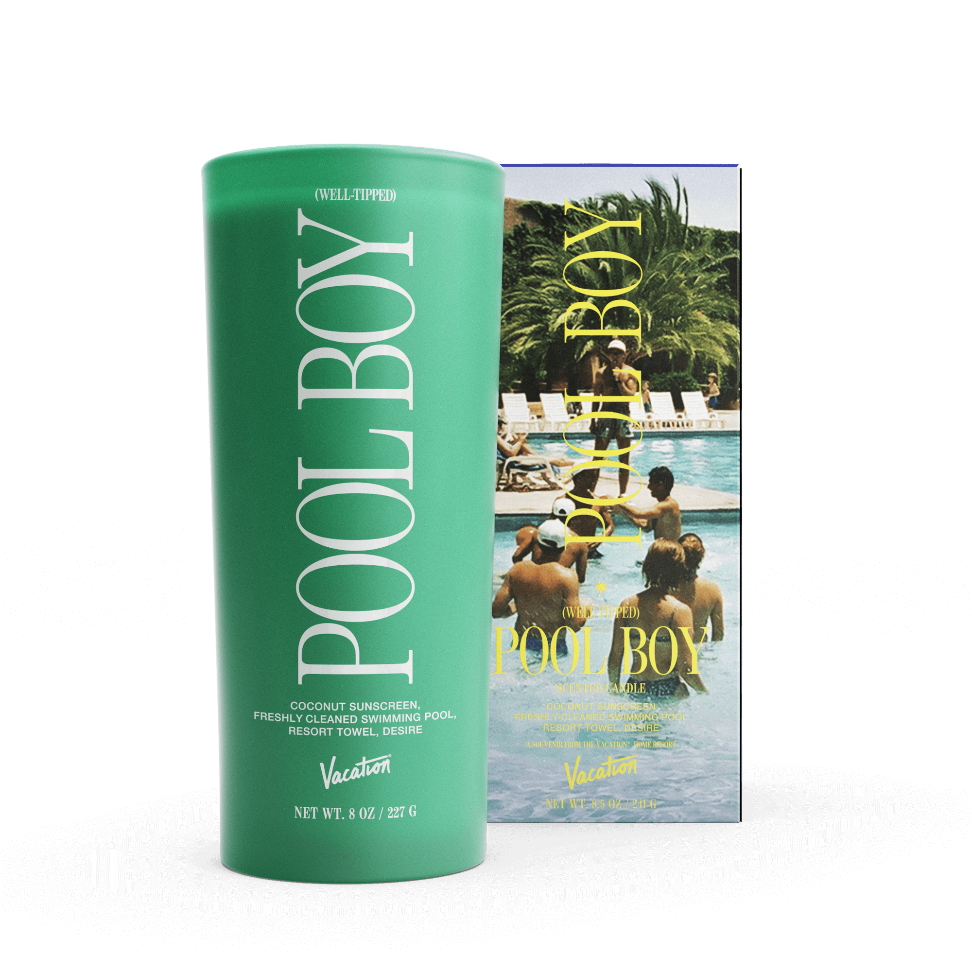 Well-Tipped Pool Boy Candle