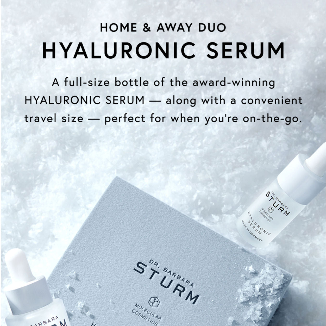 Hyaluronic Serum Home & Away Set
