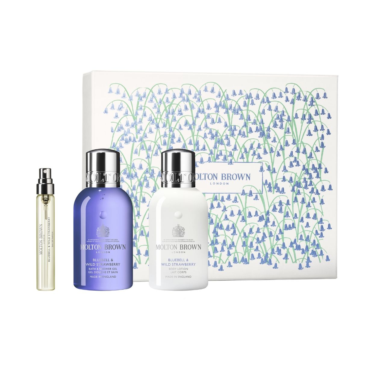 Bluebell & Wild Strawberry Travel Collection Gift Set (Limited Edition)