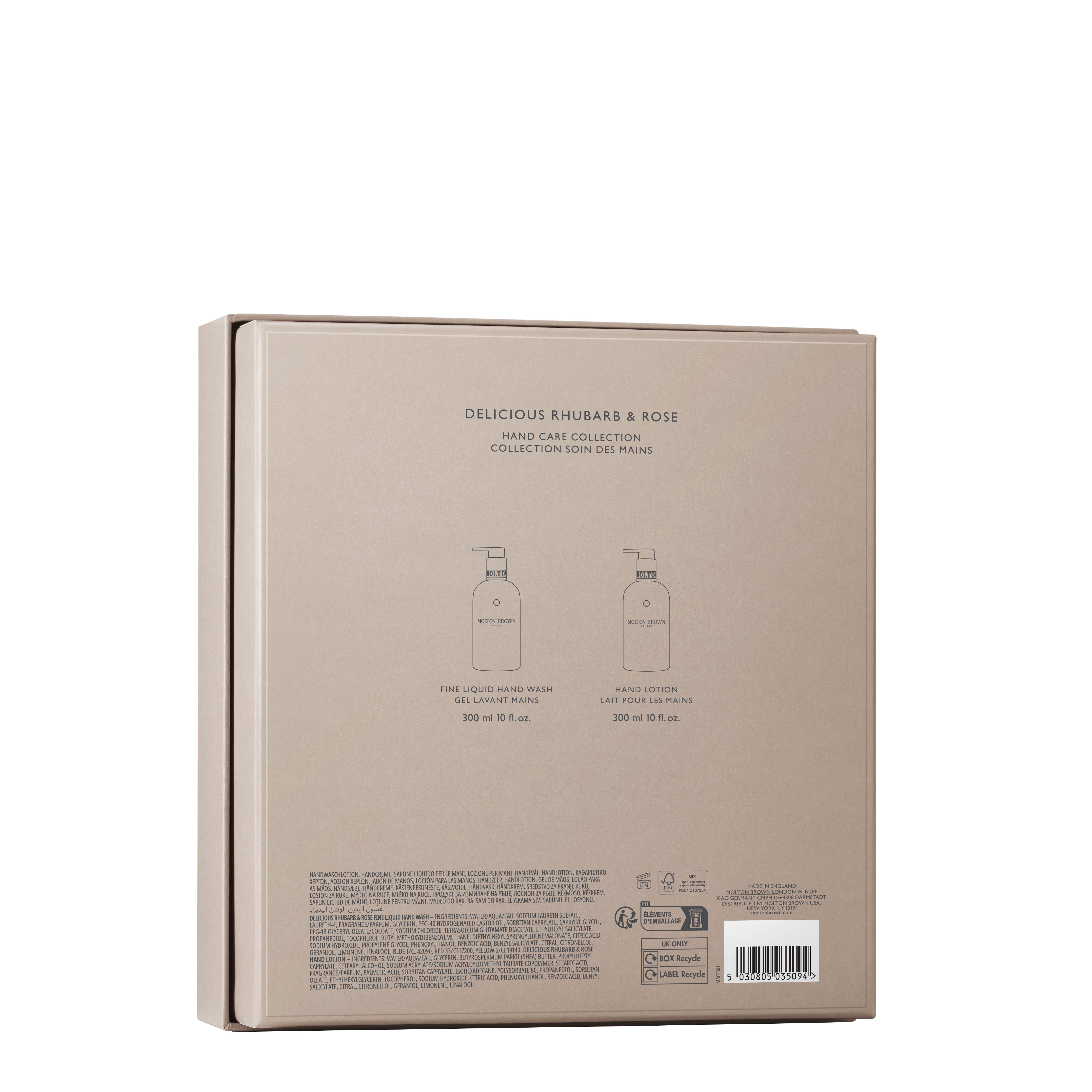 Delicious Rhubarb & Rose Hand Care Collection (Limited Edition)