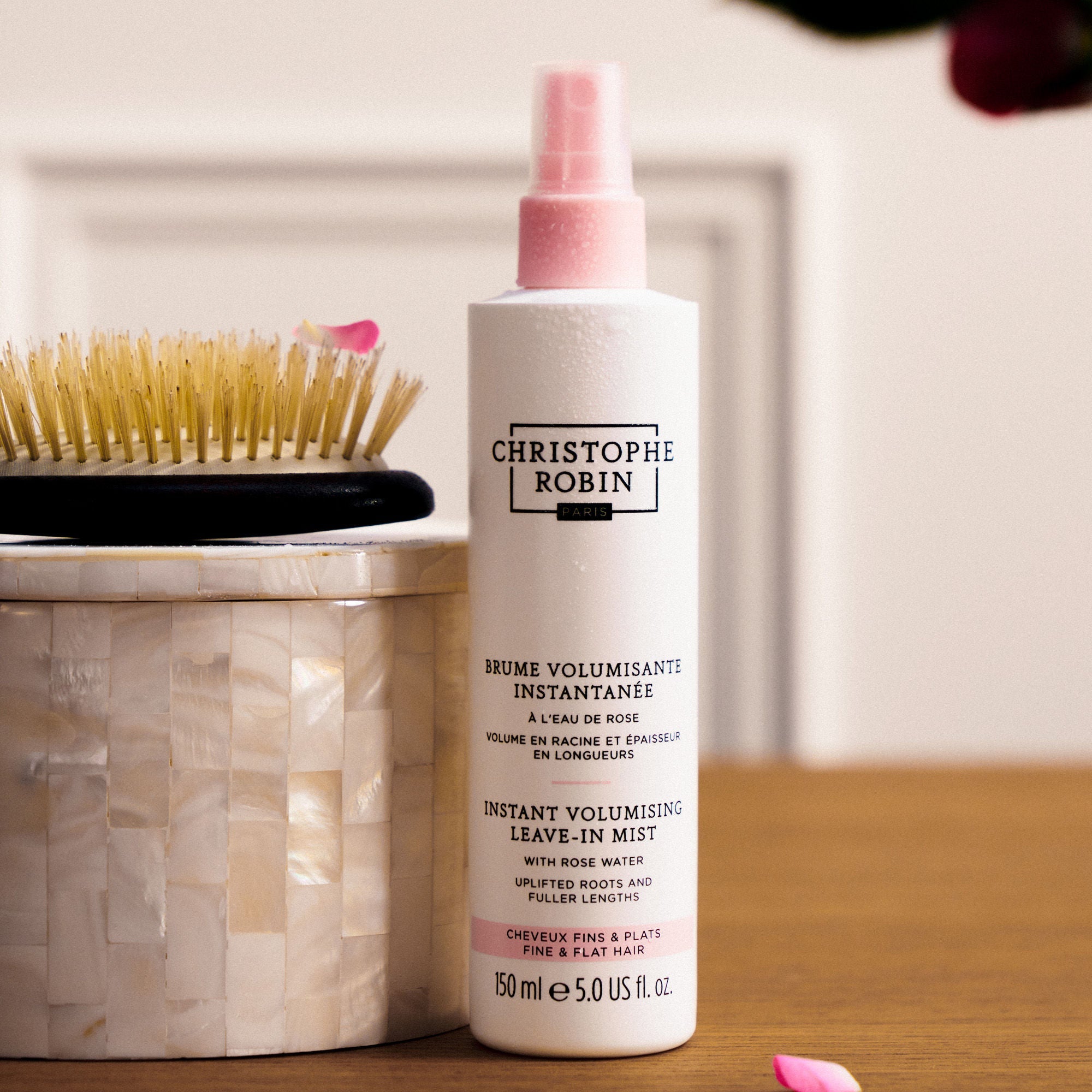 Instant Volumising Leave-in Mist with Rose Water