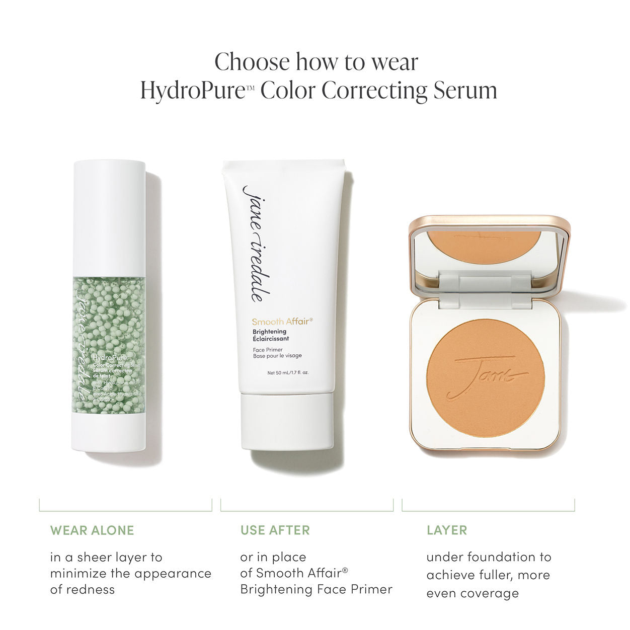 HydroPure Color Correcting Serum with Hyaluronic Acid and CoQ10