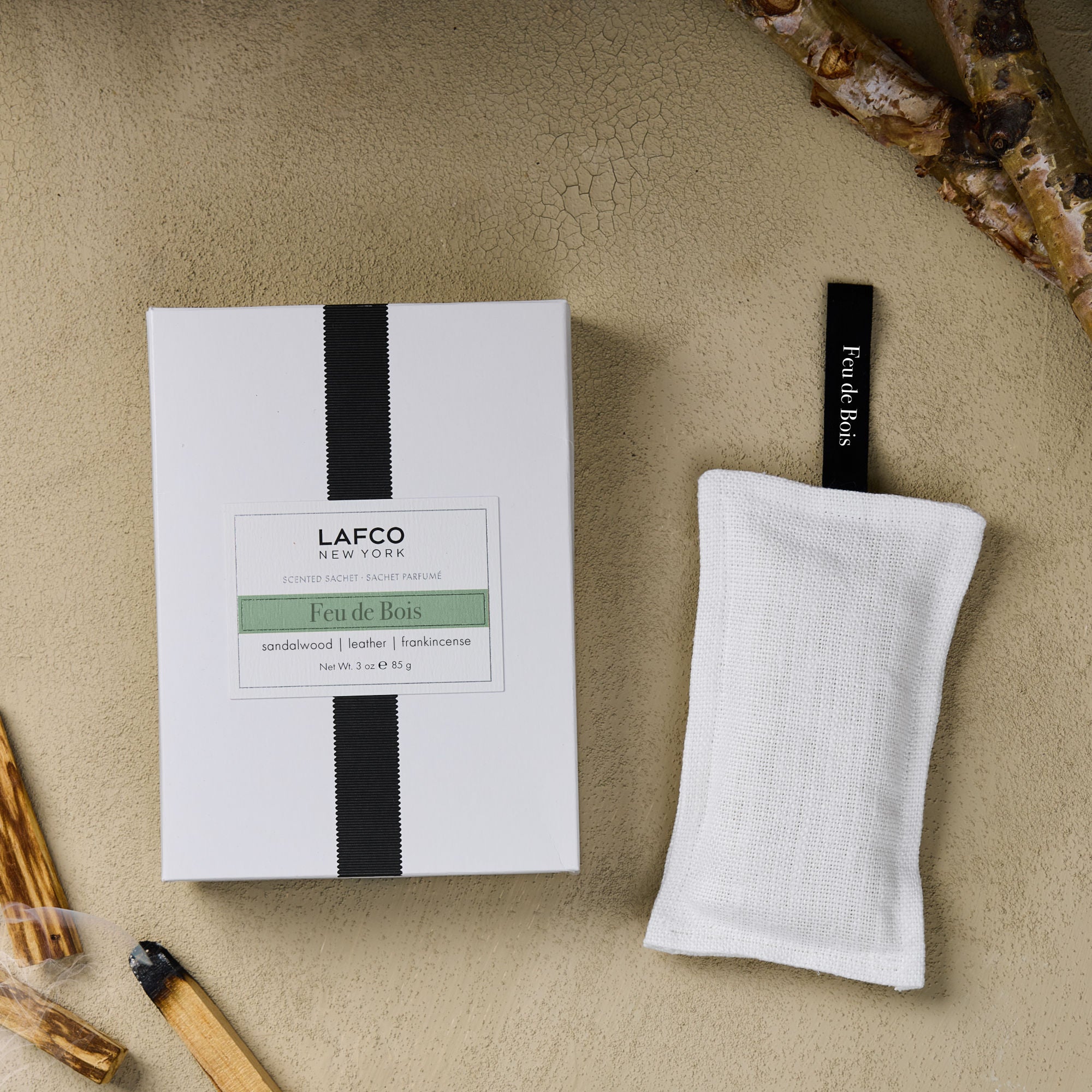 Feu de Bois Scented Linen Sachet