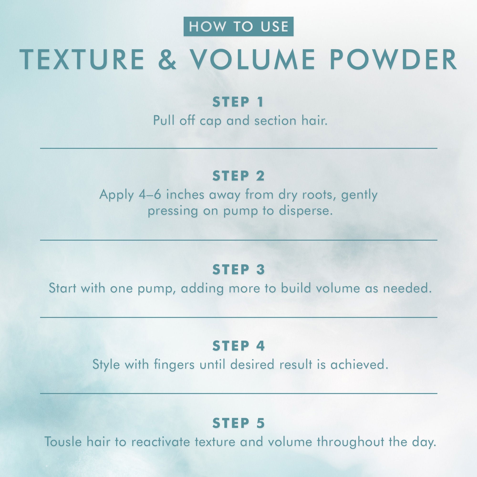 Texture & Volume Hair Powder