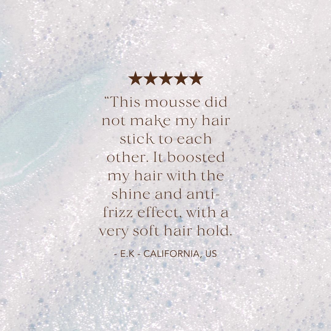 Aloe Vera Hair Mousse