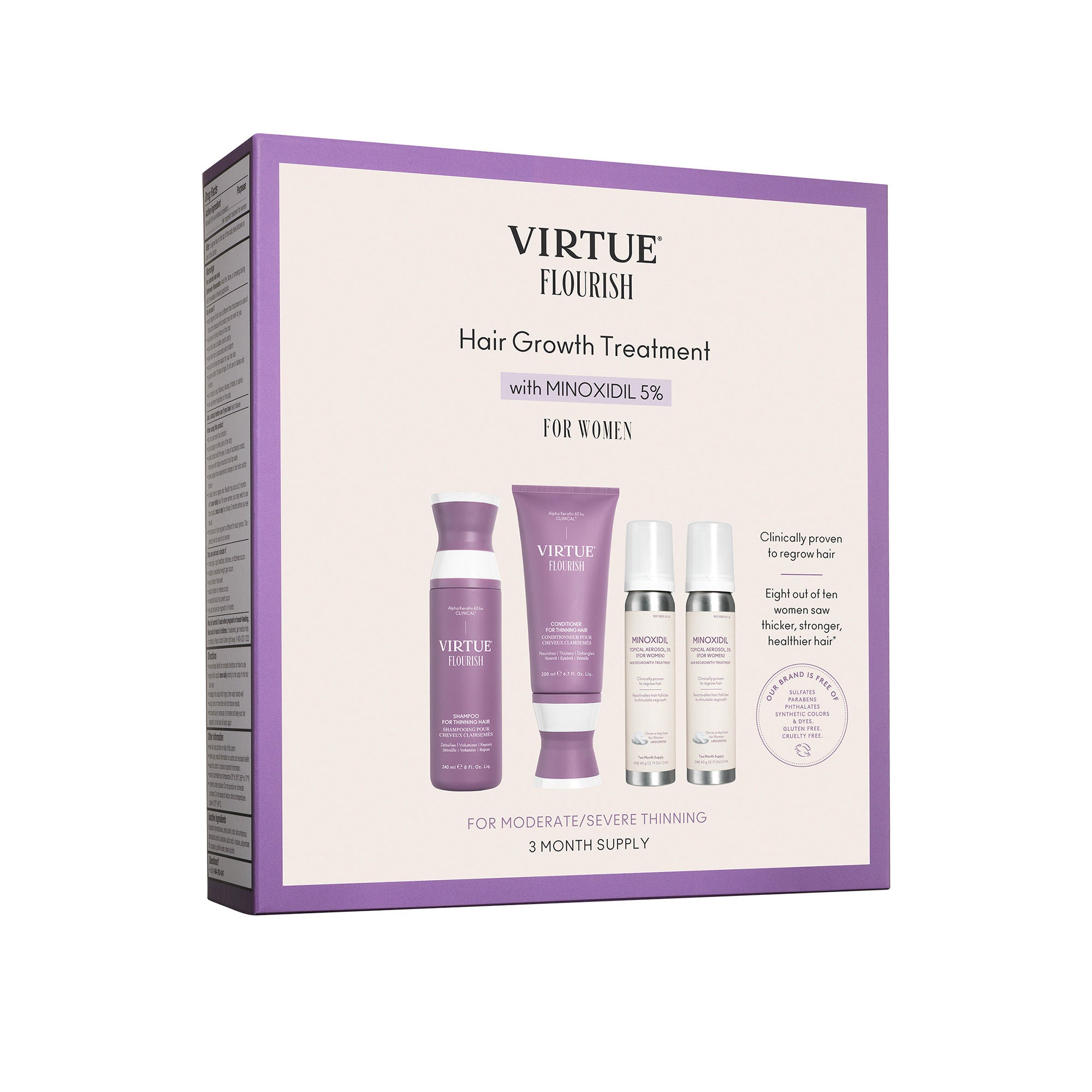 Flourish Nightly Intensive Hair Growth Treatment 90 Day