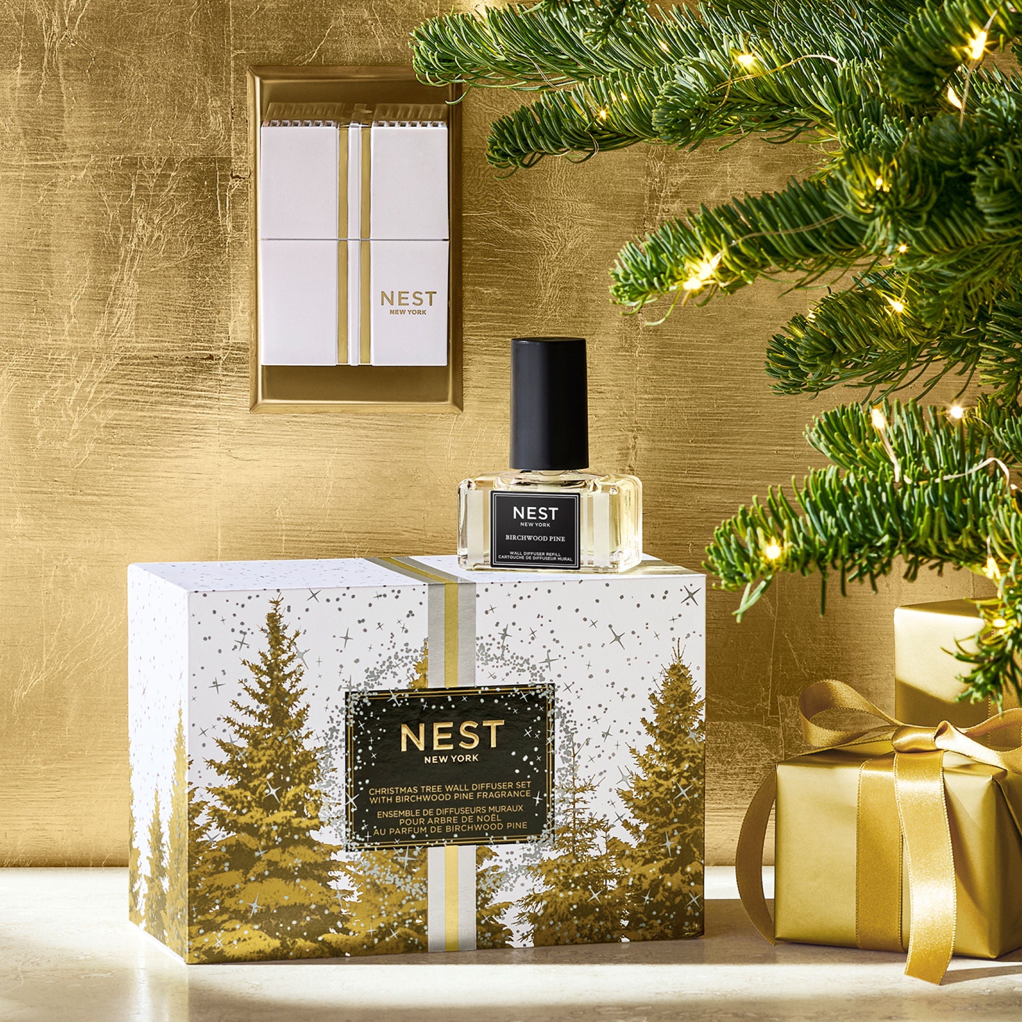 Christmas Tree Wall Diffuser Birchwood Pine Set (Limited Edition)