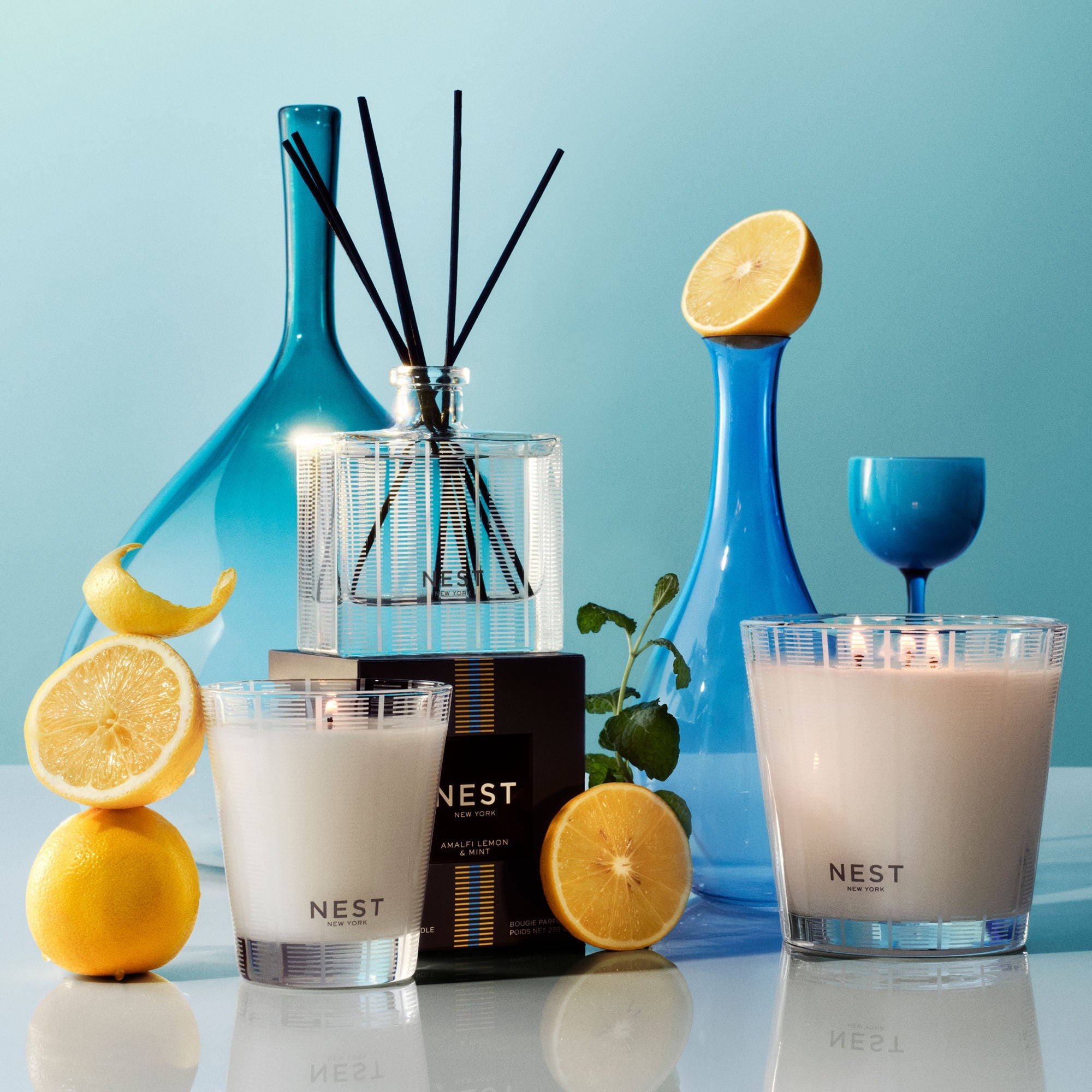 Amalfi Lemon & Mint Reed Diffuser