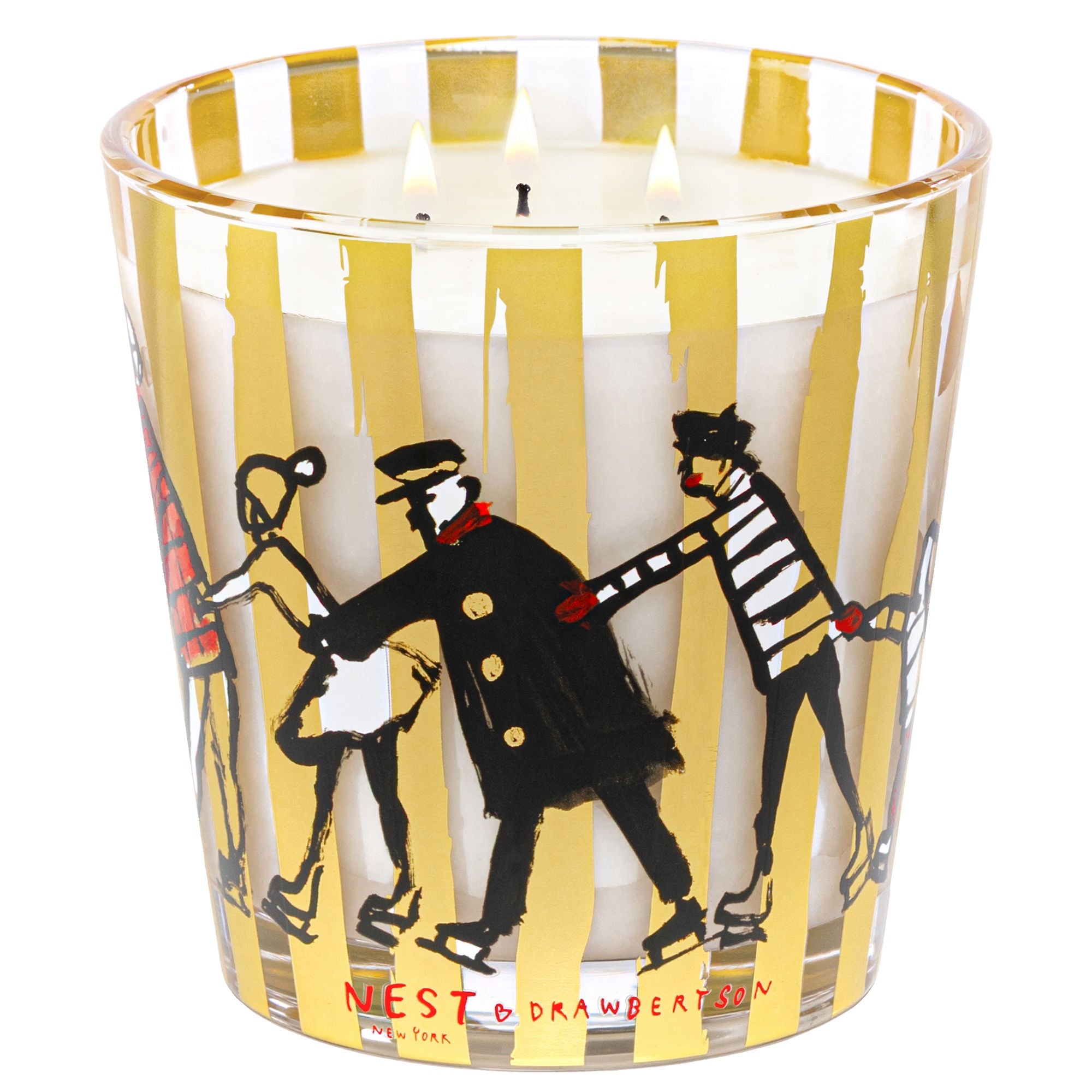 Nest New York x Drawbertson Holiday 3-Wick Candle (Limited Edition)