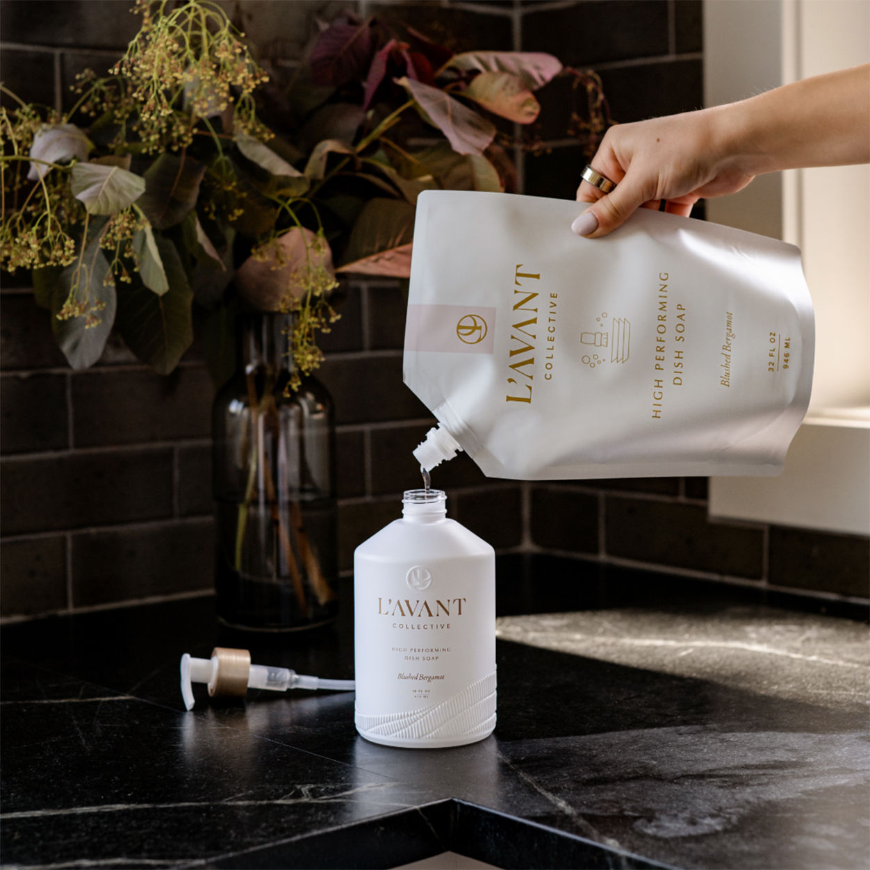 High Performing Dish Soap Refill Blushed Bergamot