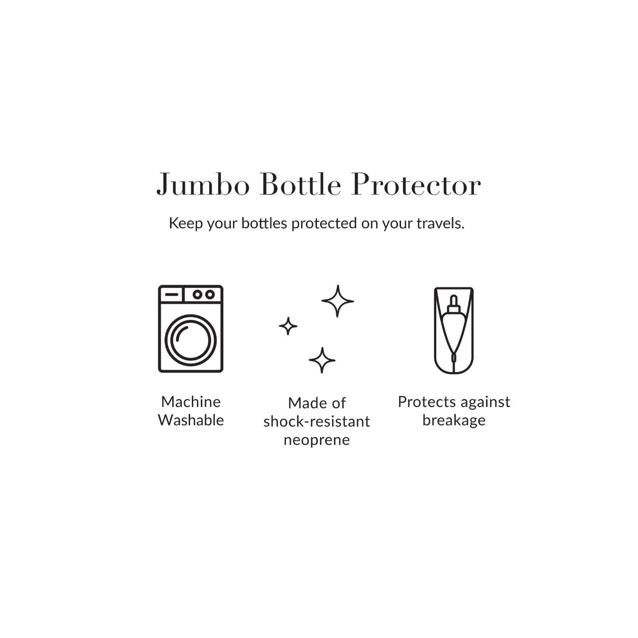 Jumbo Pink Bottle Protector