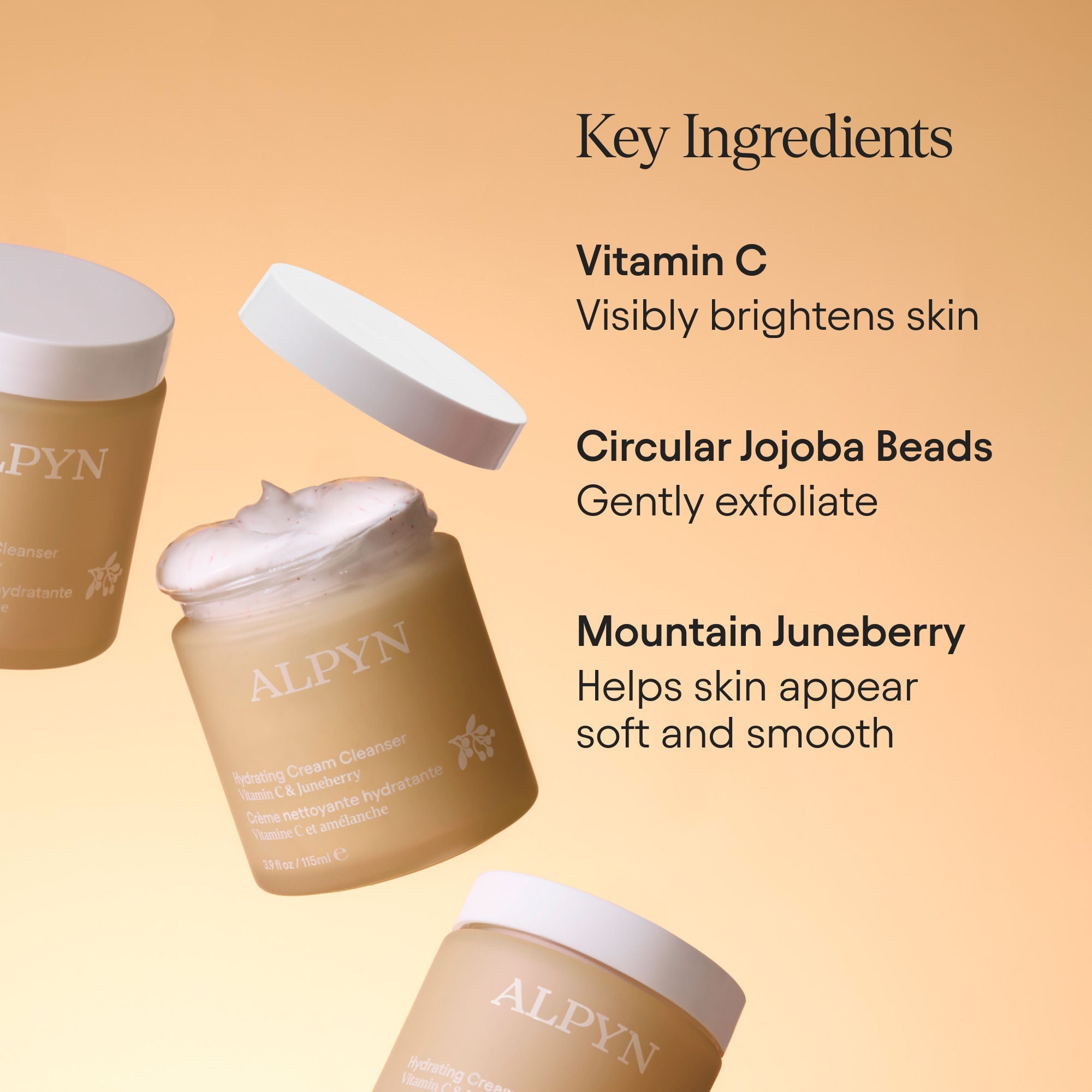 Hydrating Cold Cream Cleanser with Vitamin C and Juneberry