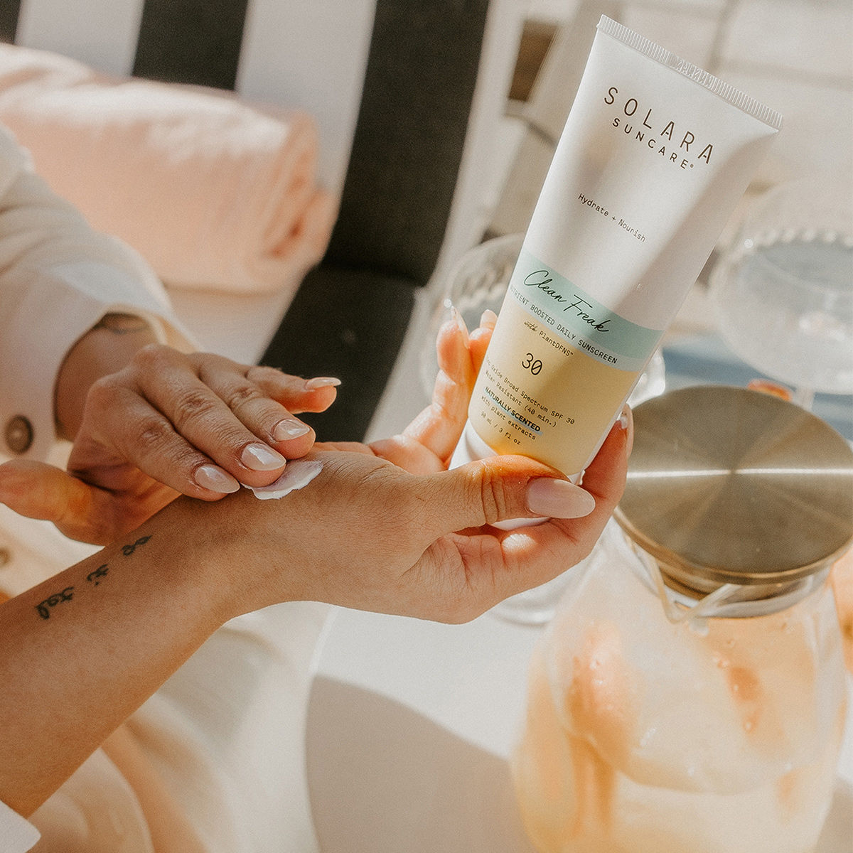 Clean Freak Active Wear Body Sunscreen Moisturizer SPF 30