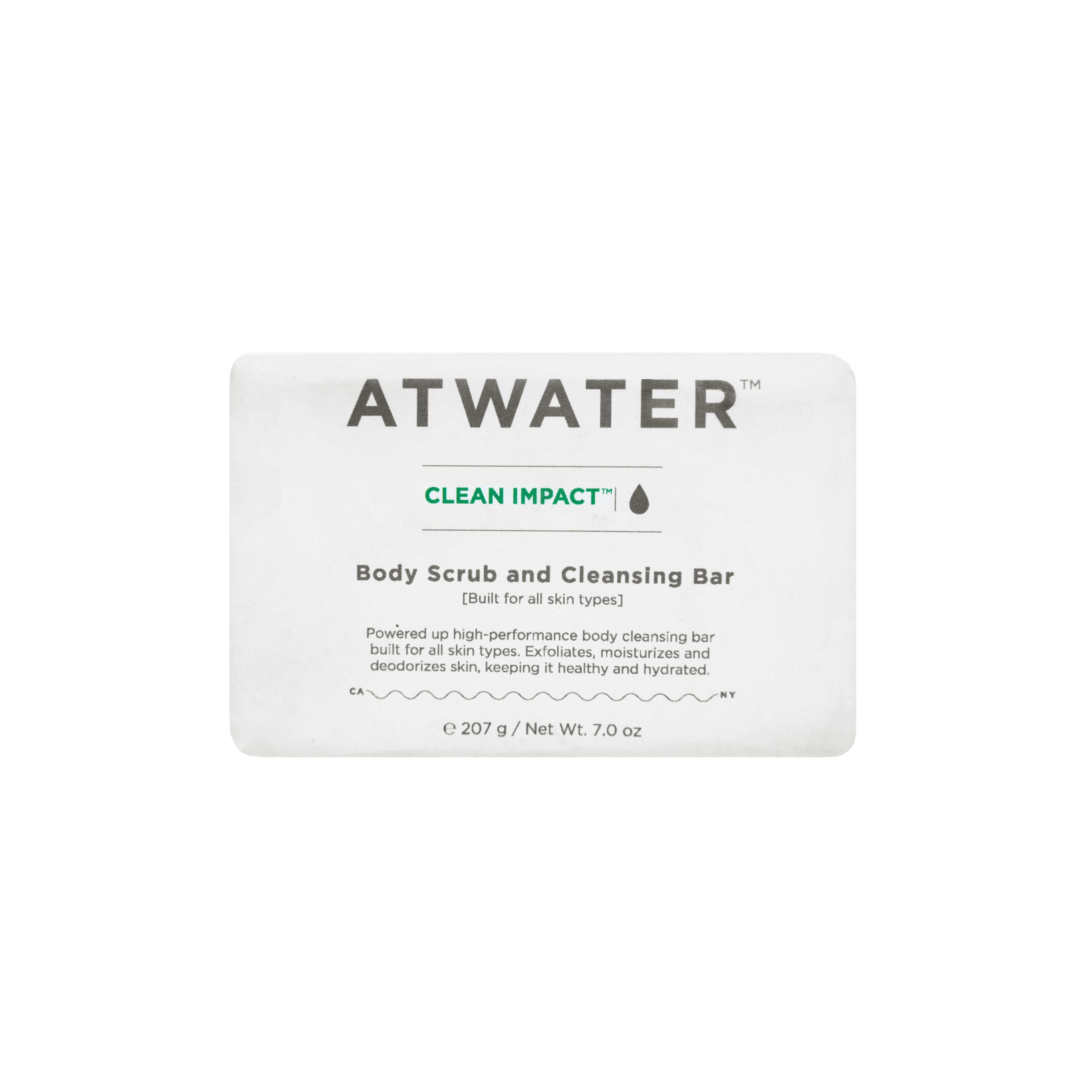 Clean Impact Body Scrub and Cleansing Bar