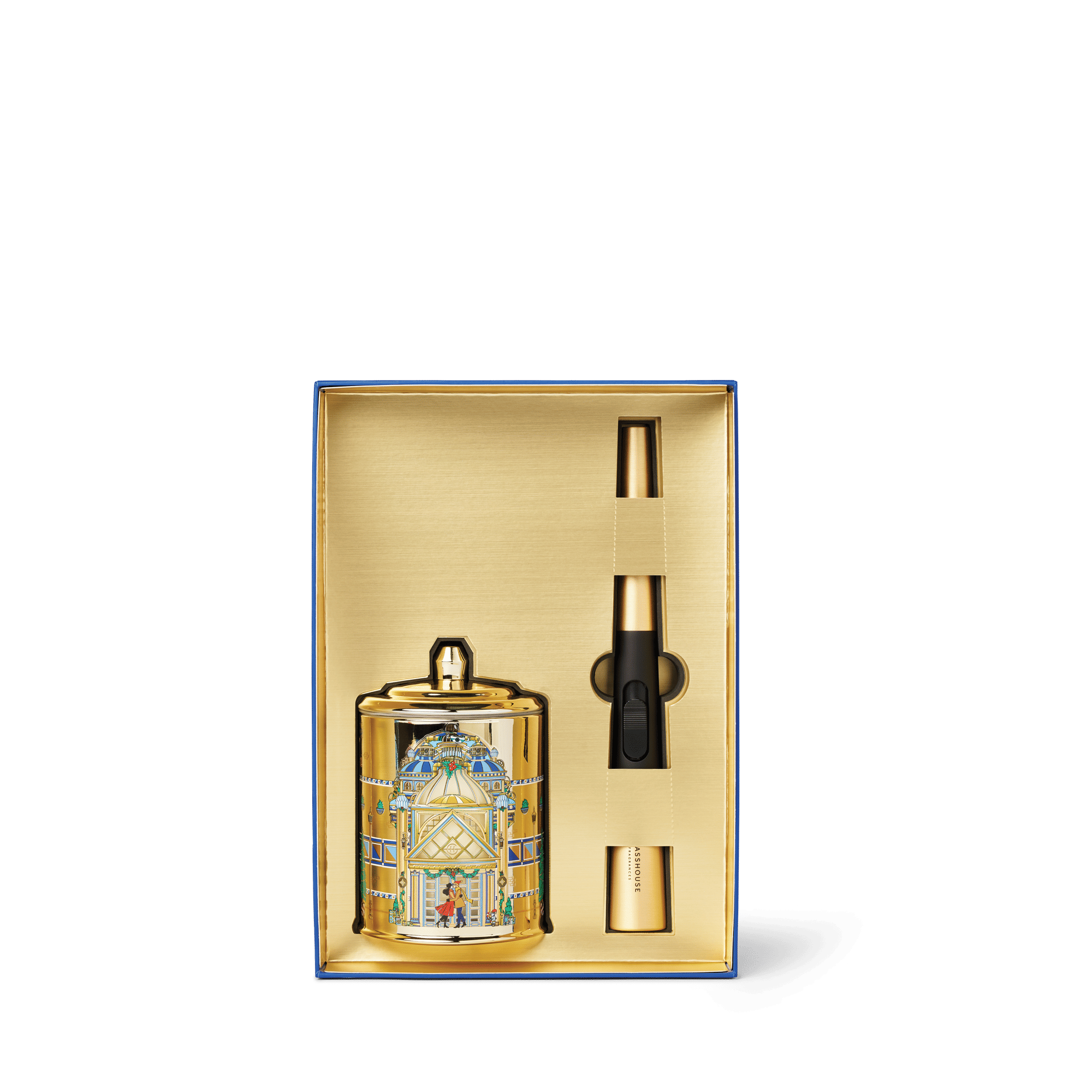 Midnight in Milan Candle & Lighter Gift Set (Limited Edition)