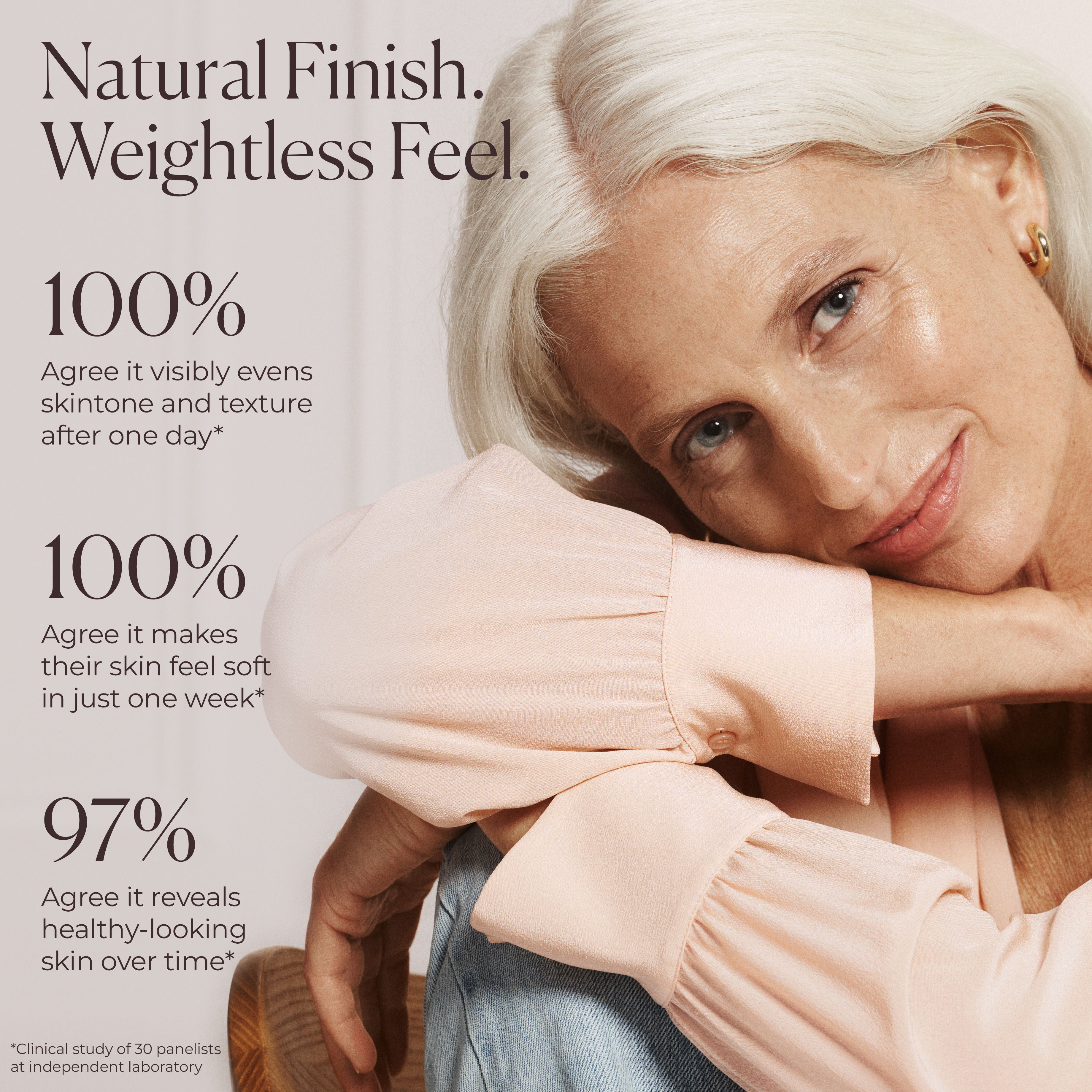 Long-Wear Tinted Moisturizer Natural Dewy SPF 30 with Hyaluronic Acid