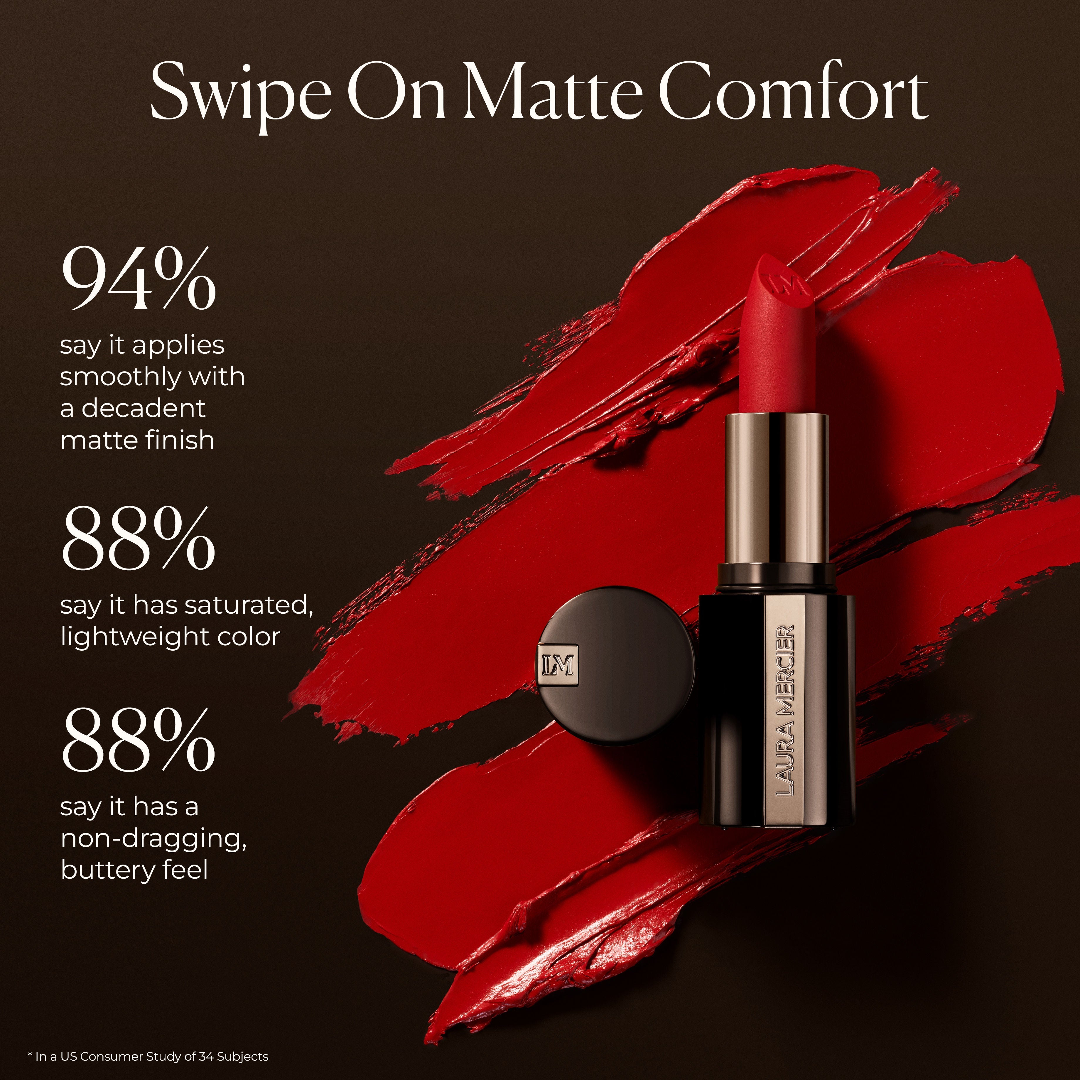 Caviar Smoothing Matte Lipstick