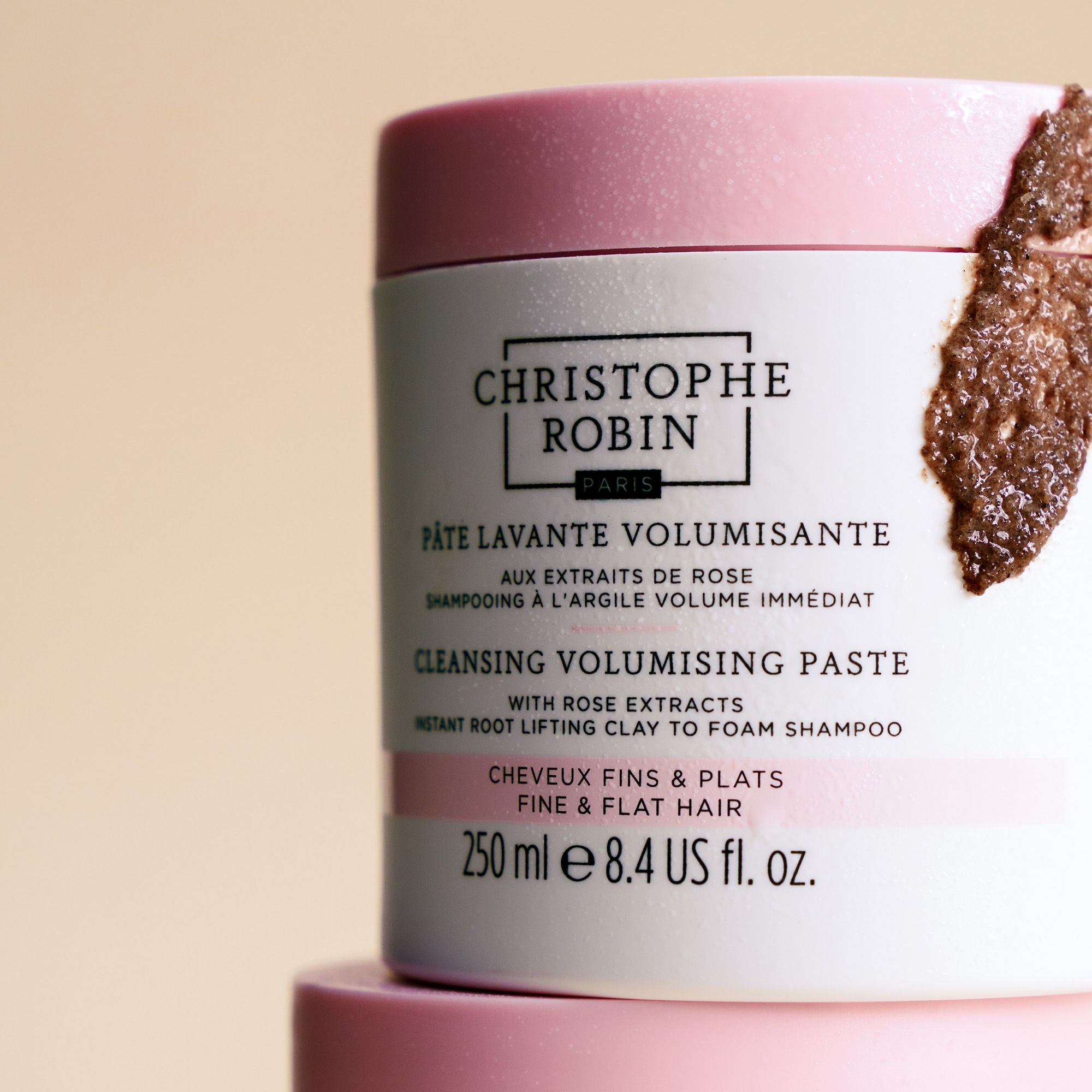 Cleansing Volumizing Paste With Rose Extracts