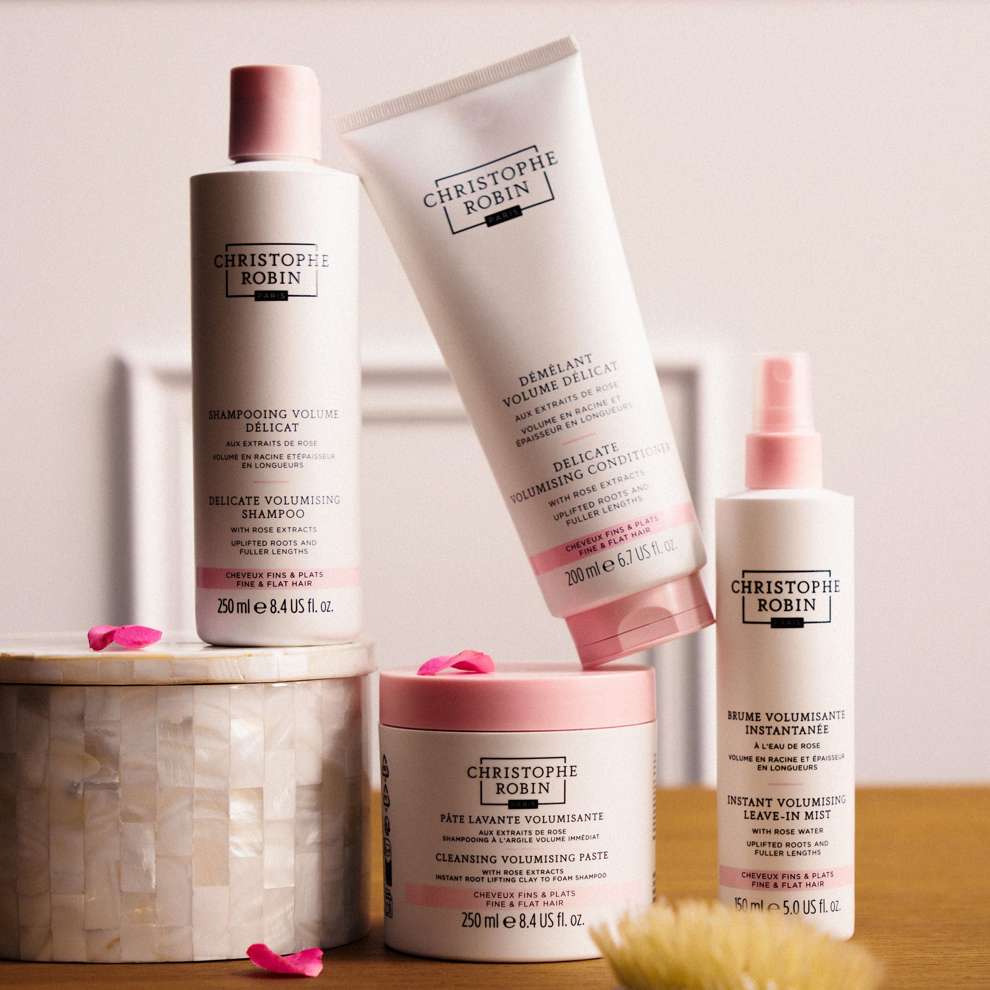 Delicate Volumising Shampoo with Rose Extracts