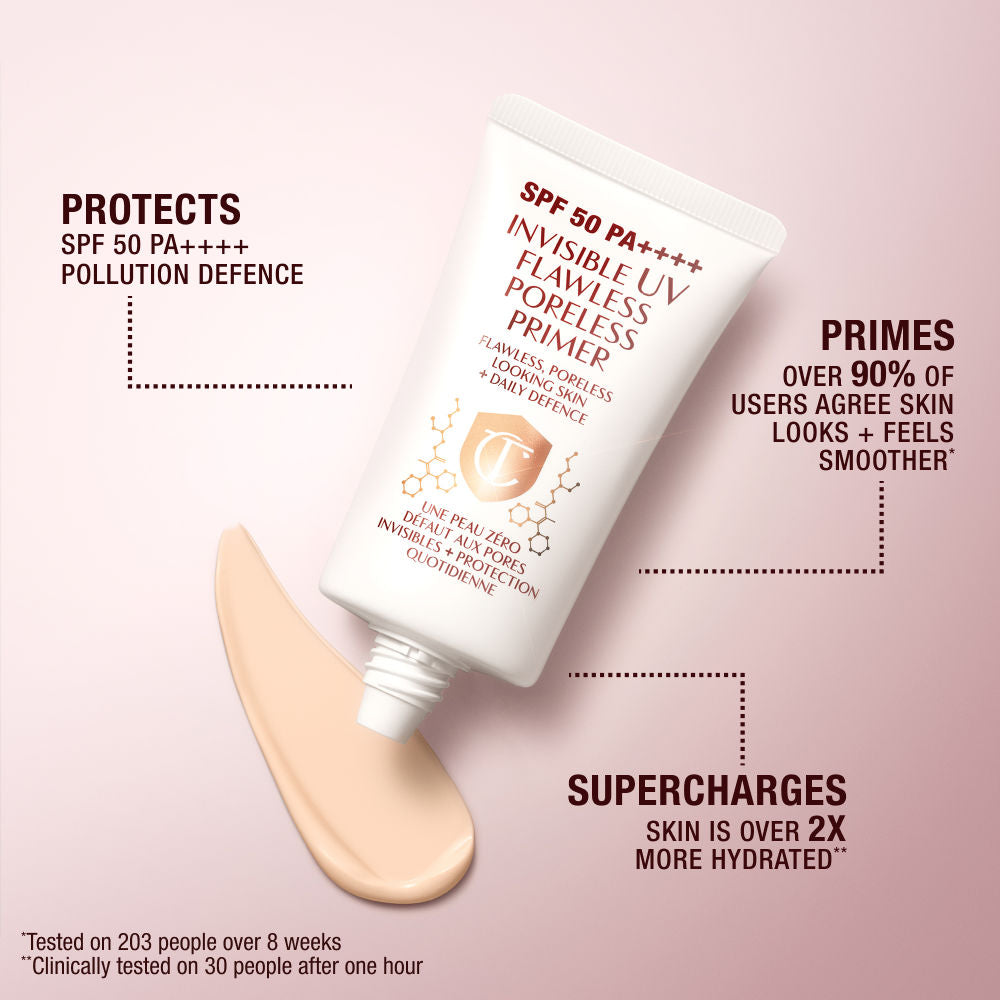 Invisible UV Flawless Poreless Primer SPF 50