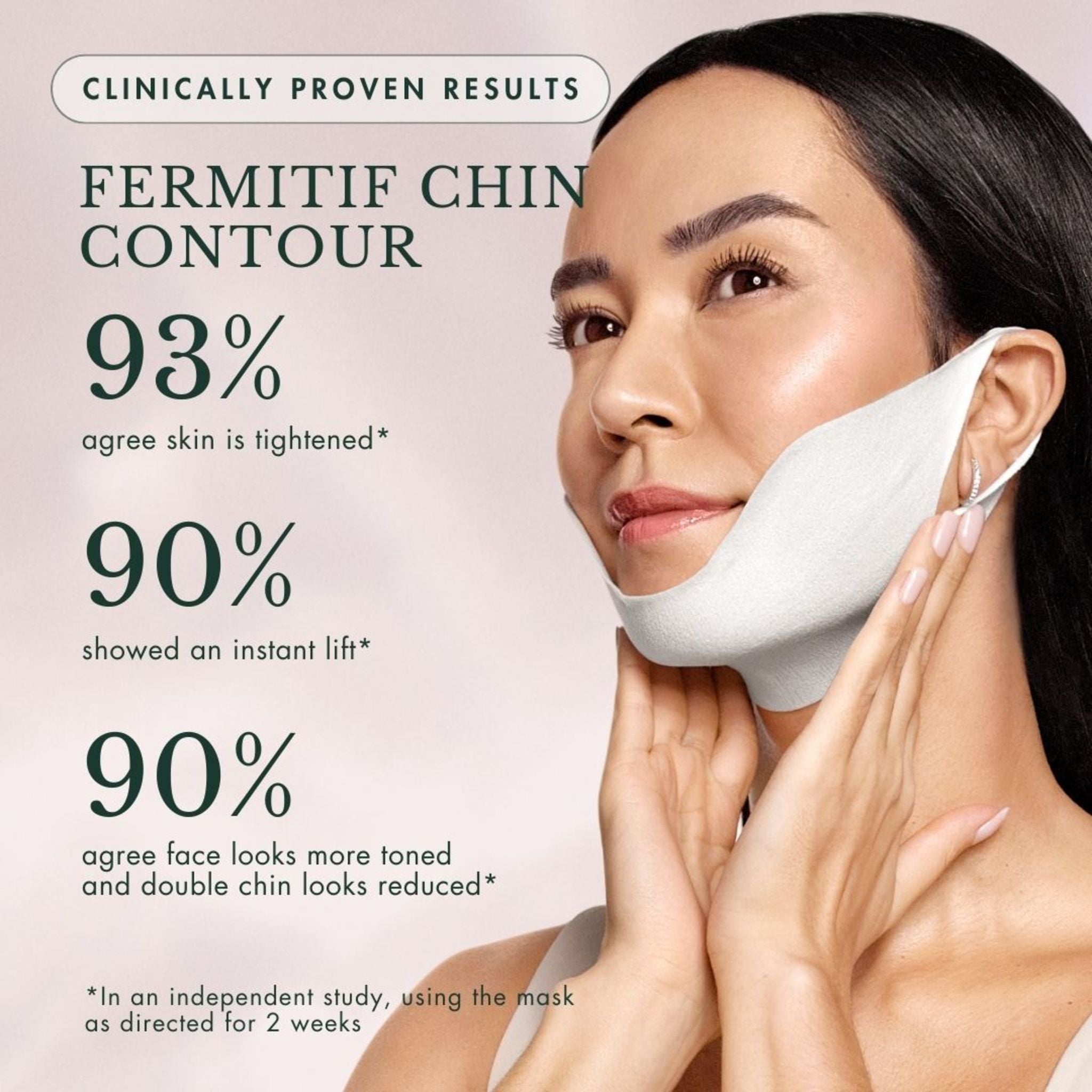 Fermitif Chin Contour Instant Tightening Peptide Mask