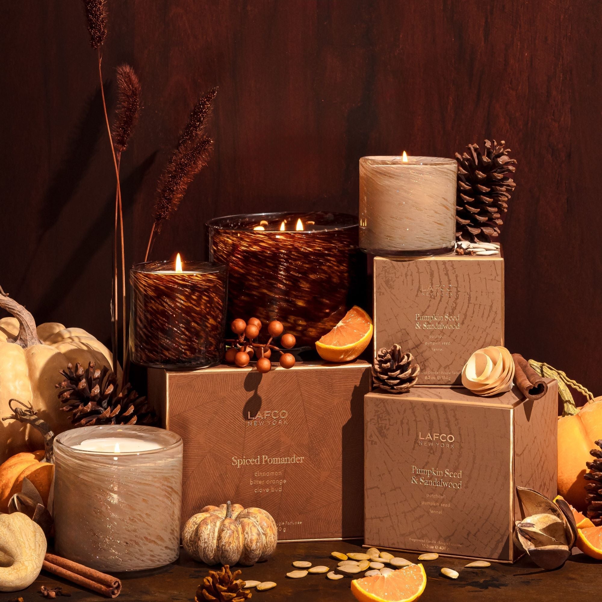 Spiced Pomander Candle