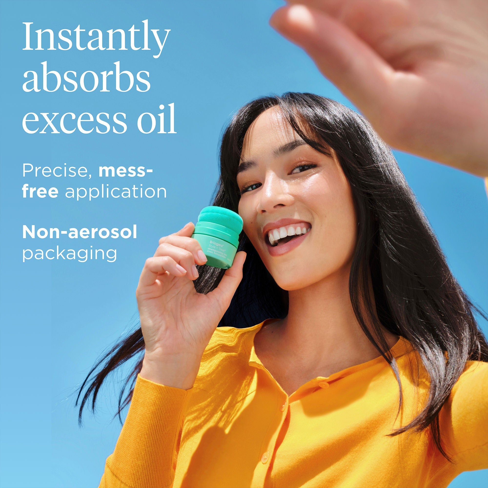 Style + Treat Dry Shampoo Puff