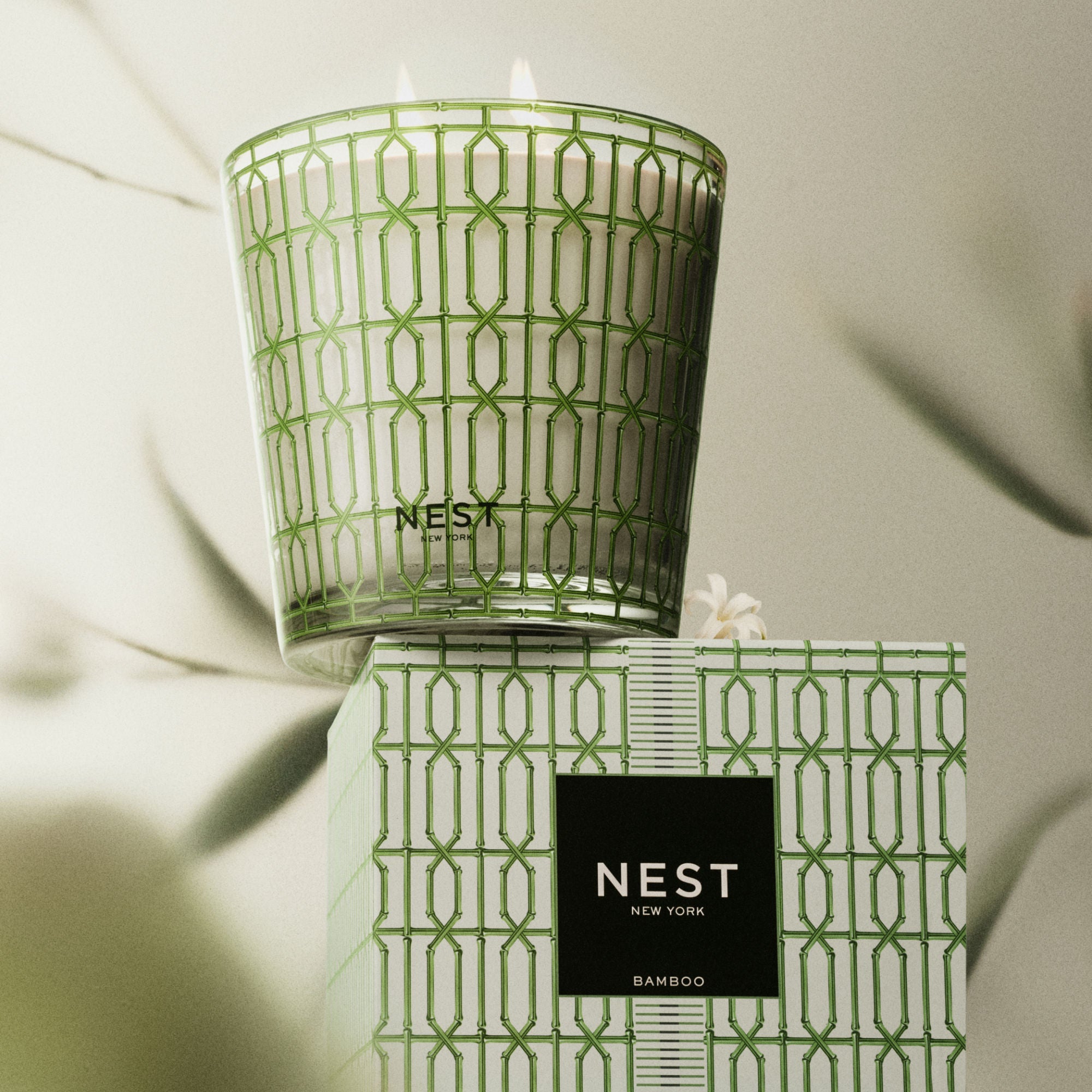 Bamboo Decorative Candle