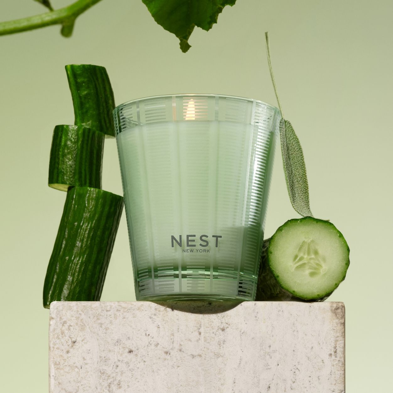 Cucumber & White Sage Candle