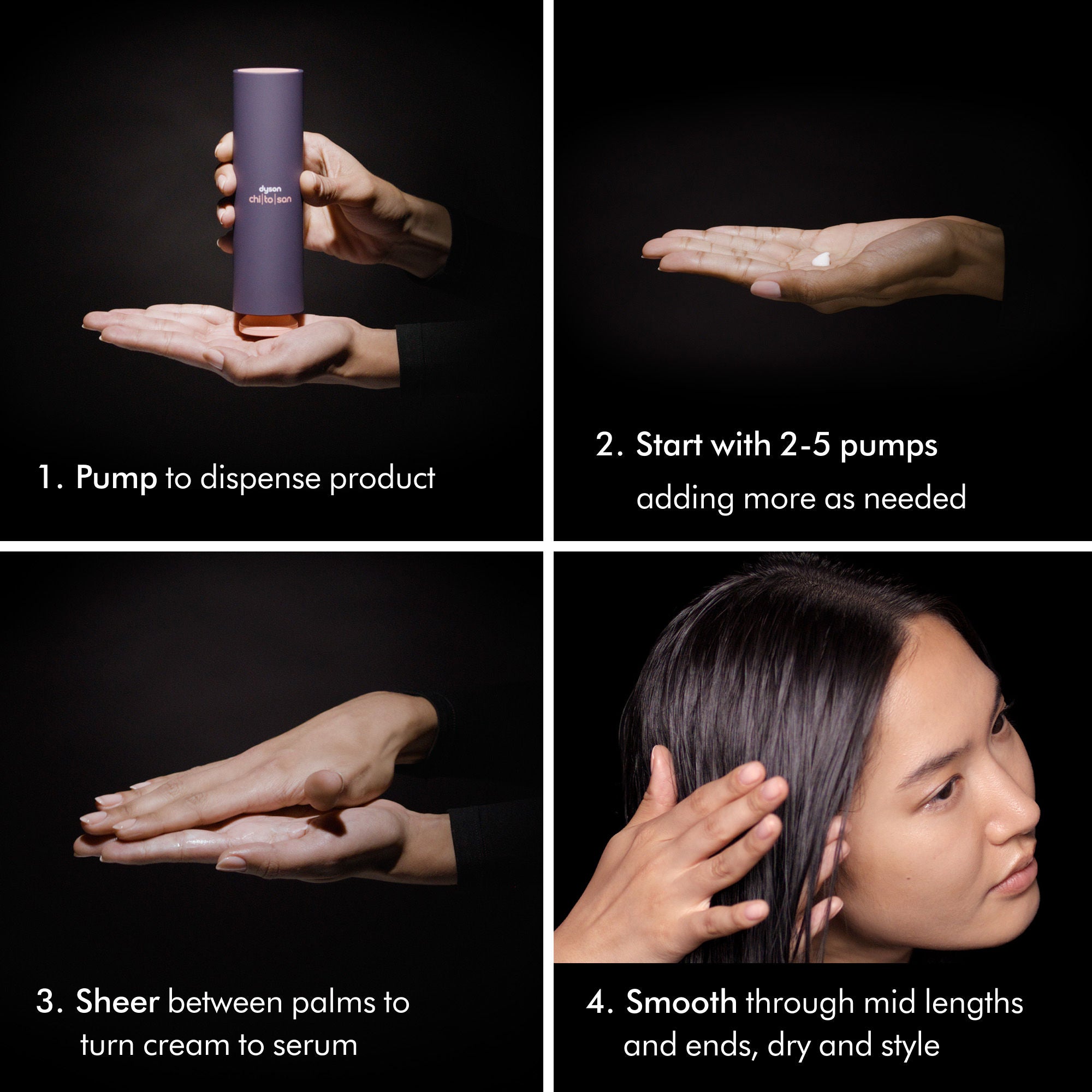 Chitosan Pre-Style Cream Straight to Wavy Rich Conditioning
