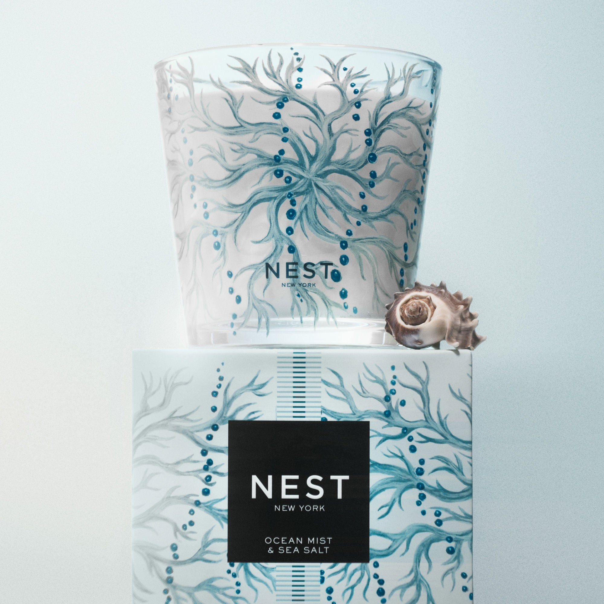 Ocean Mist & Sea Salt Decorative Candle
