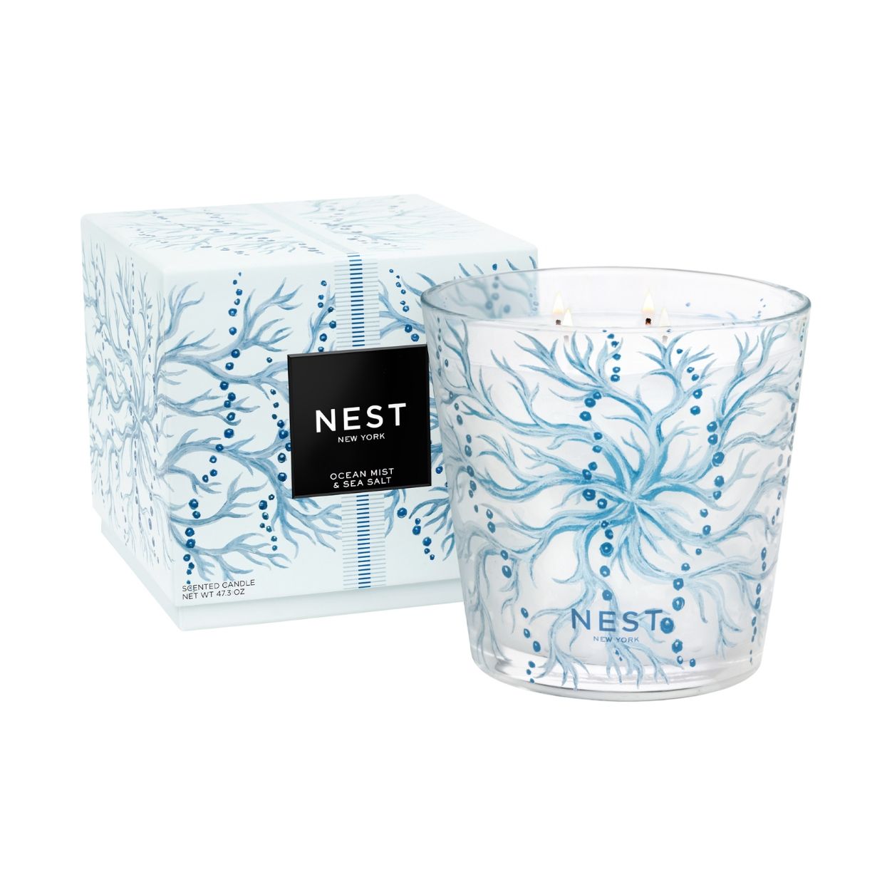 Ocean Mist & Sea Salt Decorative Candle