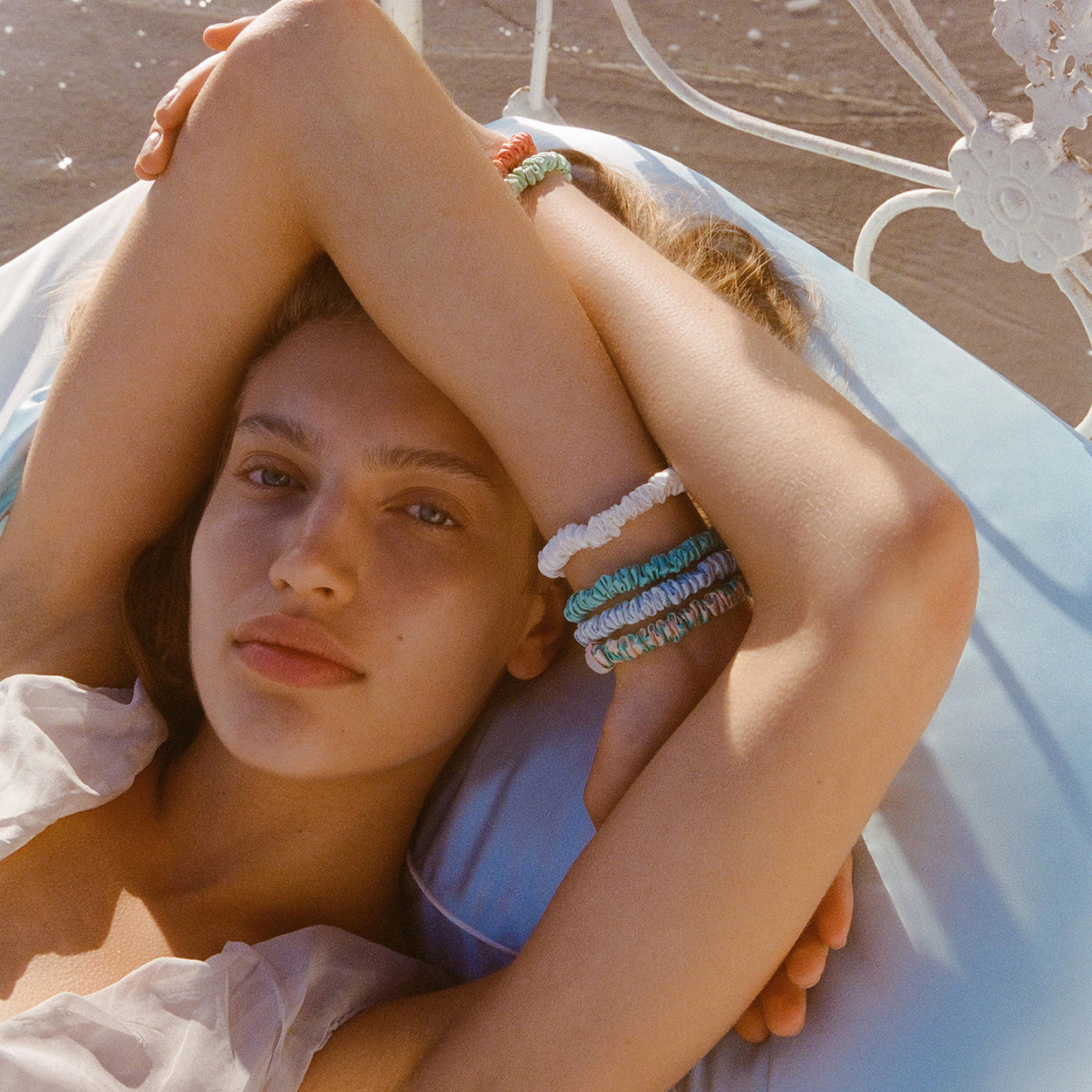 Pure Silk Skinny Scrunchies