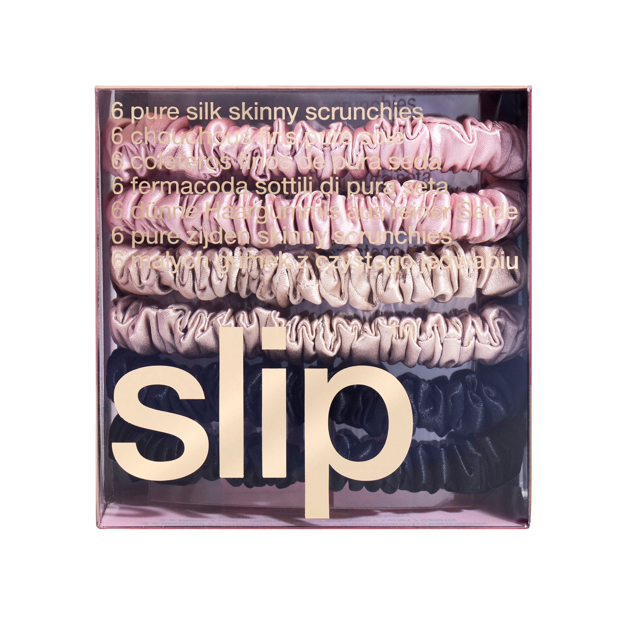 Pure Silk Skinny Scrunchies