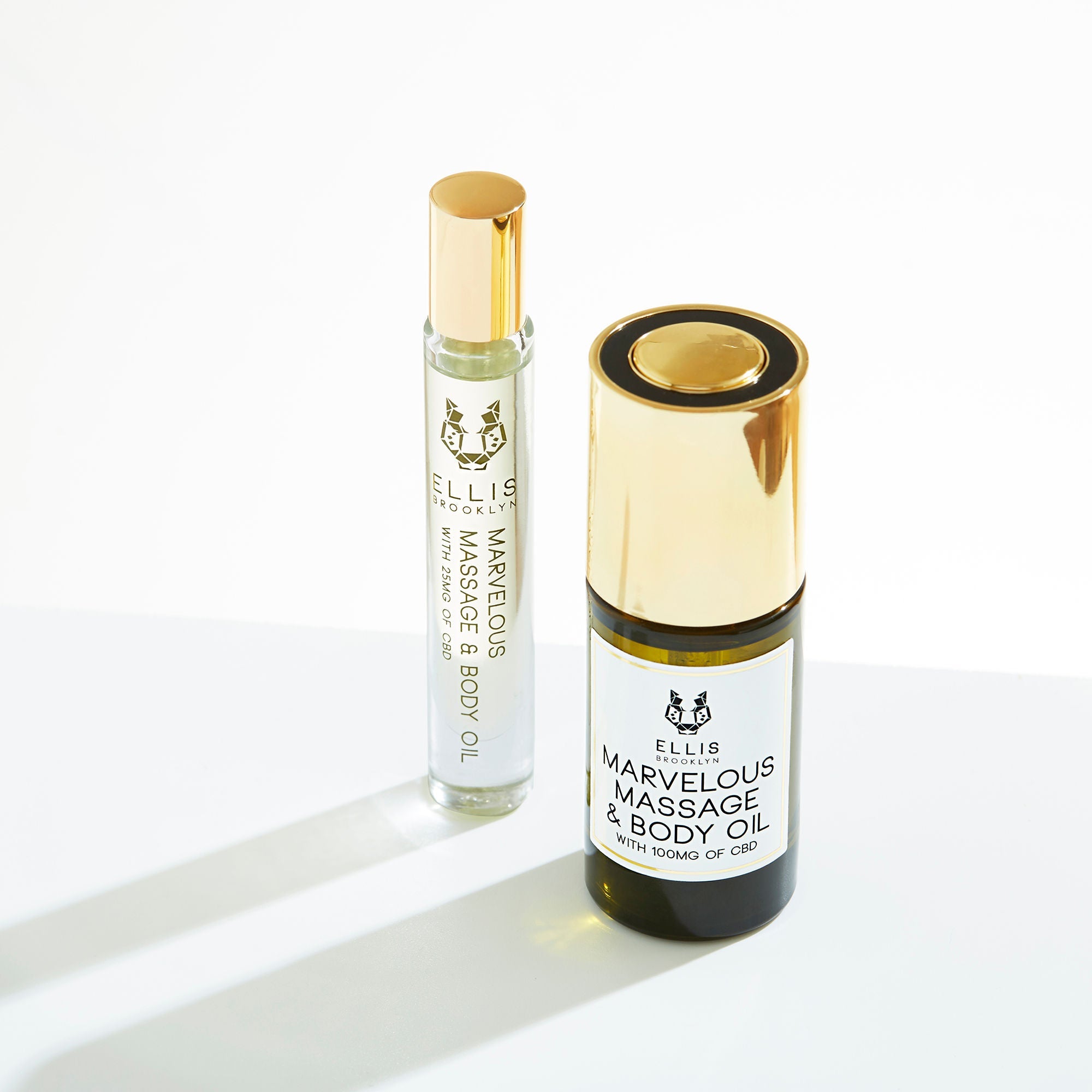 Marvelous Massage and Body Oil With 100mg of Full Spectrum CBD