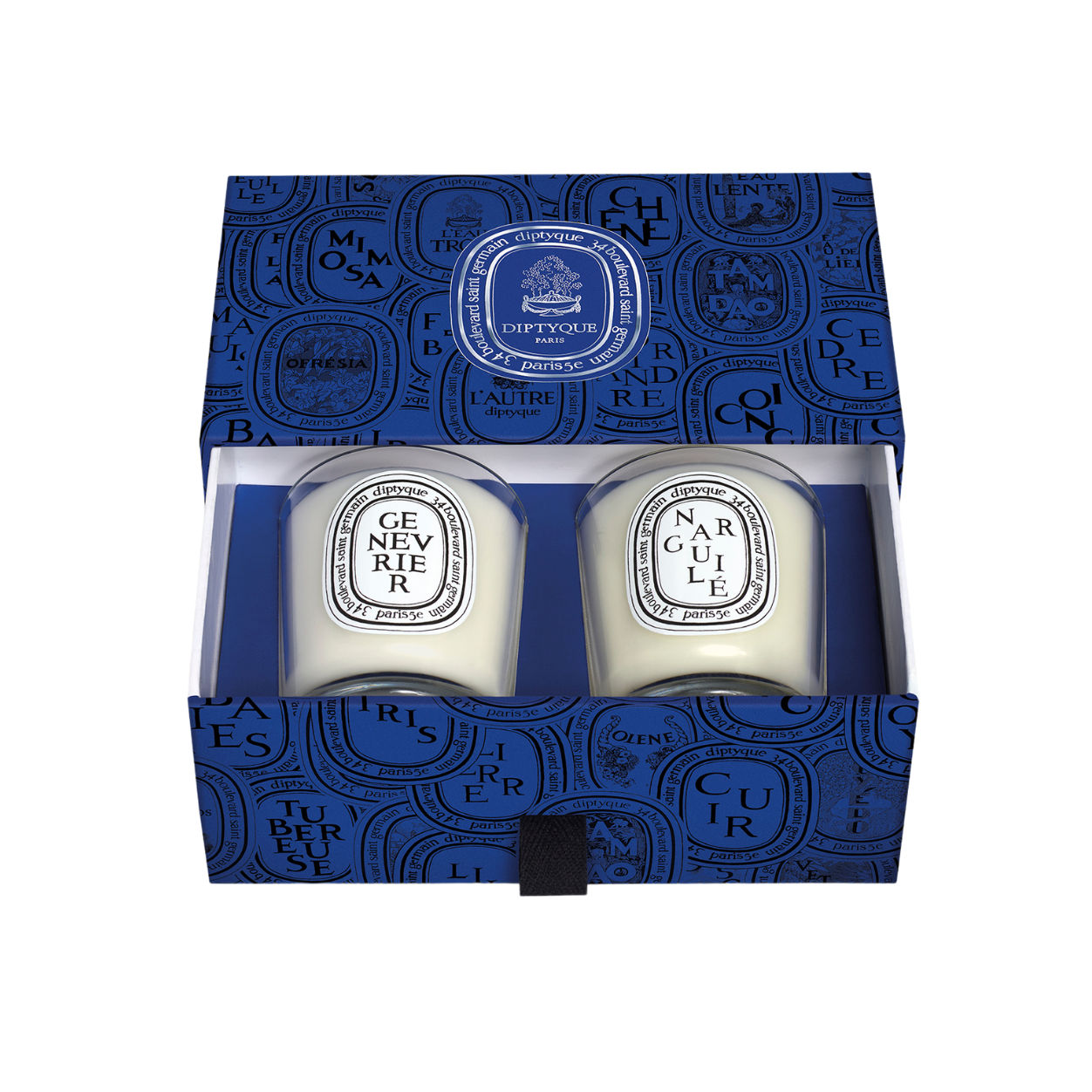 Narguilé & Genévrier (Juniper) Set of 2 Small Candles (Limited Edition)