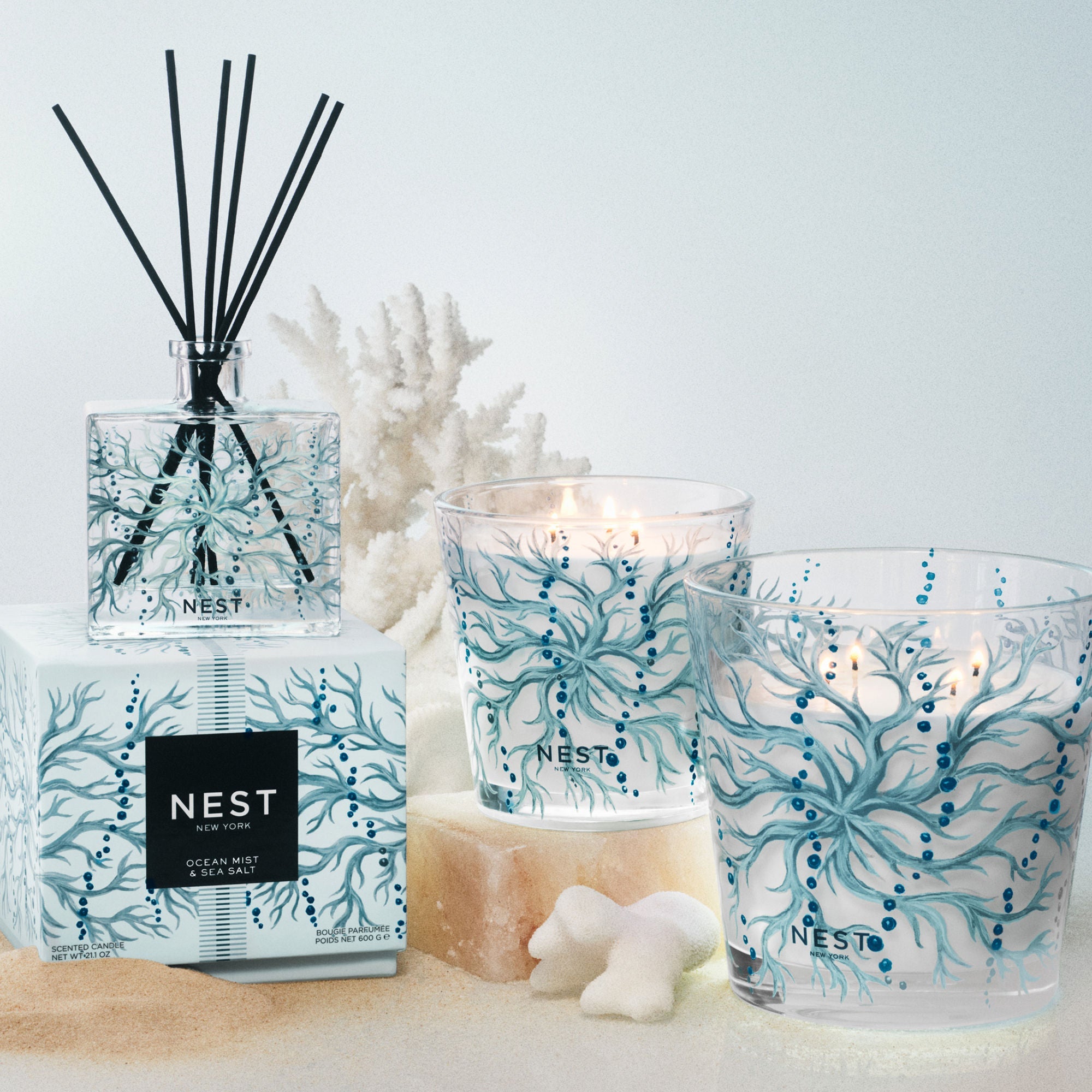 Ocean Mist & Sea Salt Decorative Reed Diffuser