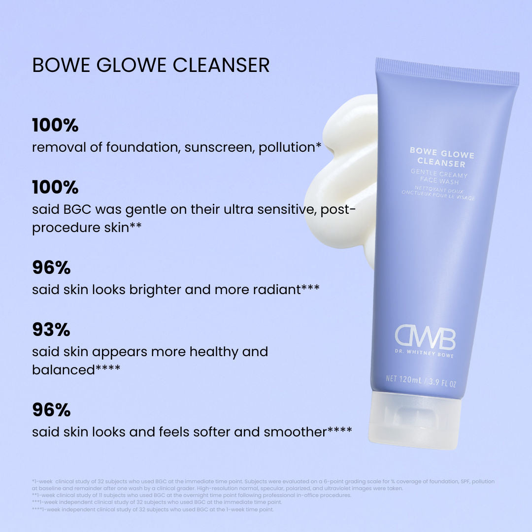 Bowe Glowe Cleanser Gentle Creamy Face Wash