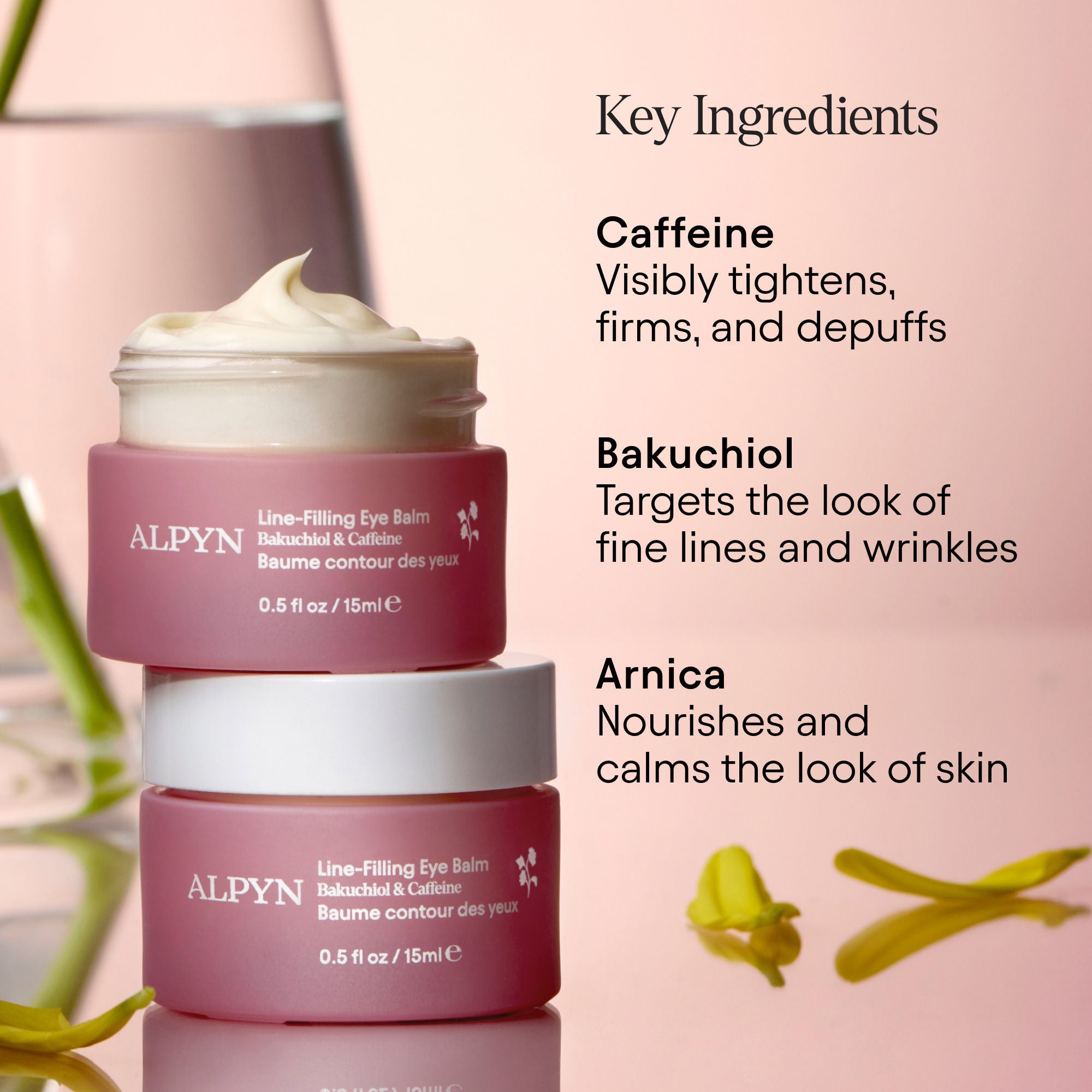 Line-Filling Eye Cream with Bakuchiol and Caffeine