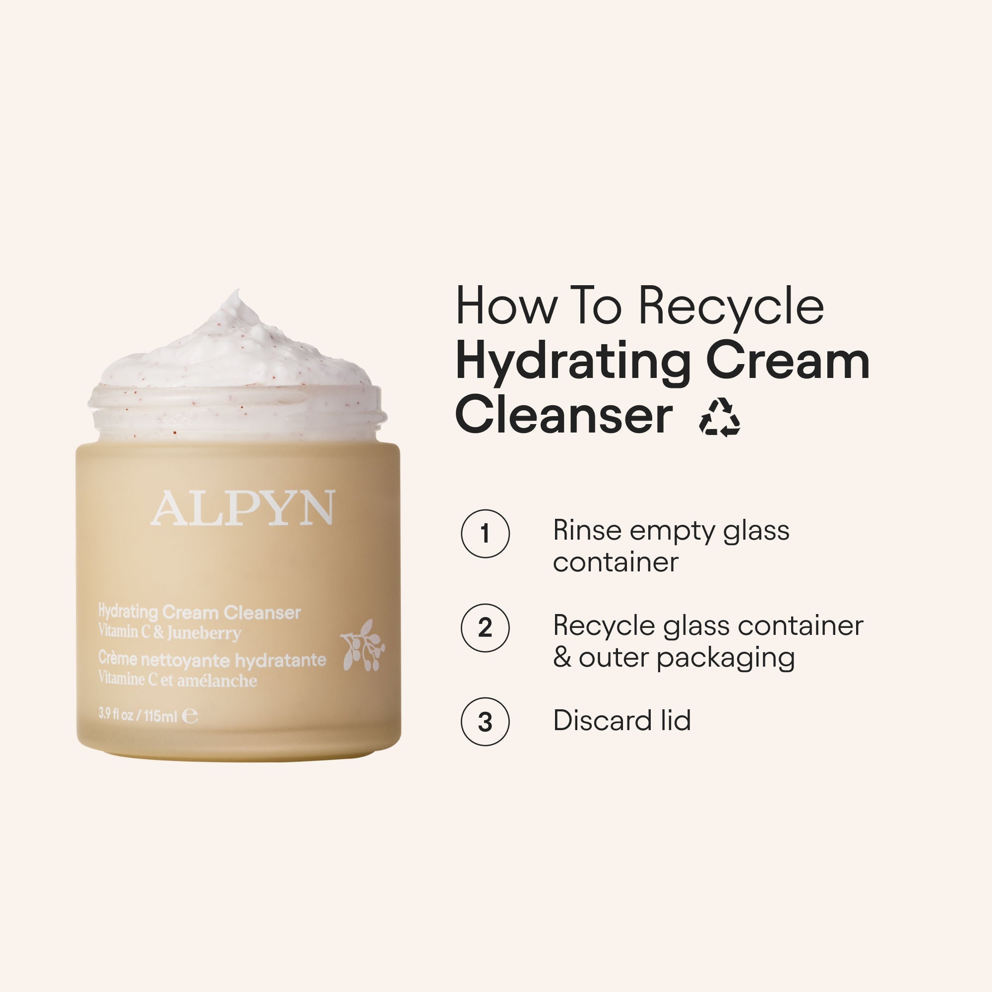 Hydrating Cold Cream Cleanser with Vitamin C and Juneberry
