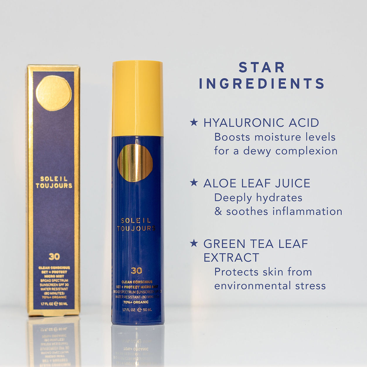 Clean Conscious Set and Protect Micro Mist SPF 30