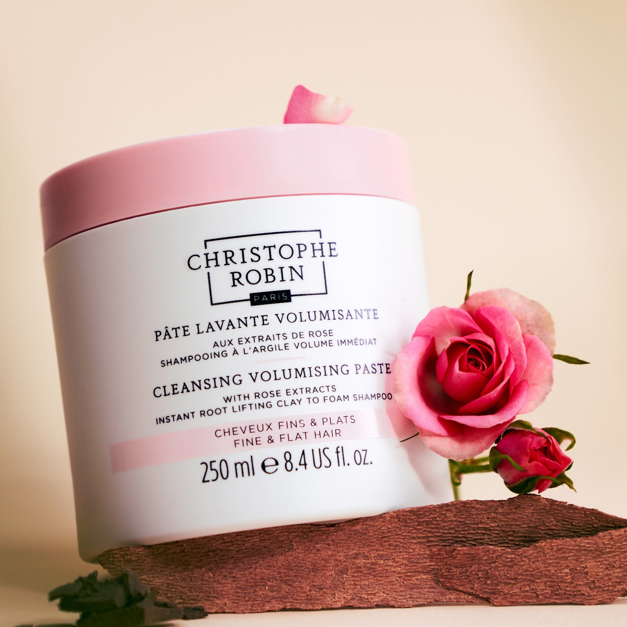 Cleansing Volumizing Paste With Rose Extracts