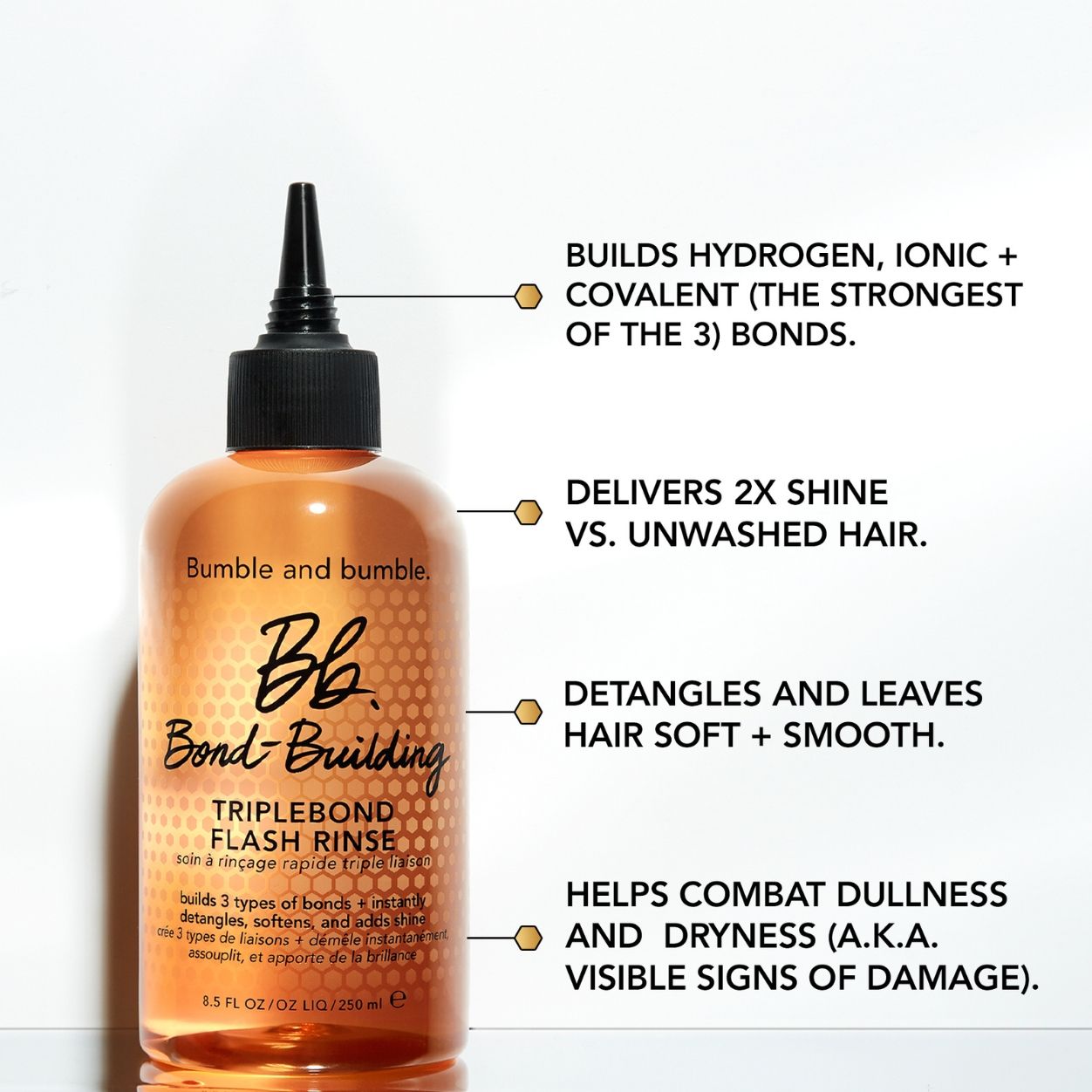 Bond-Building TripleBond Flash Rinse for Damaged Hair