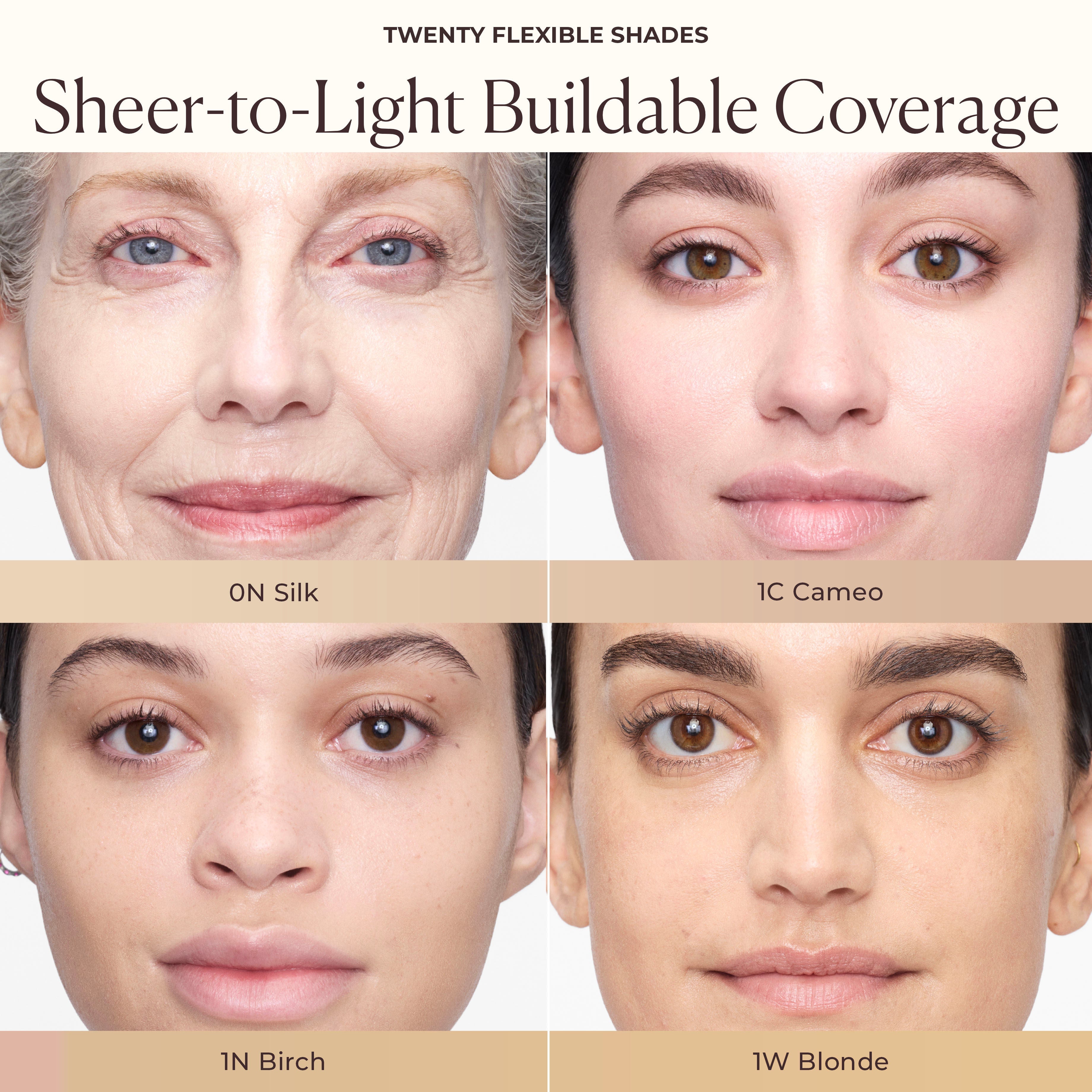 Long-Wear Tinted Moisturizer Natural Dewy SPF 30 with Hyaluronic Acid