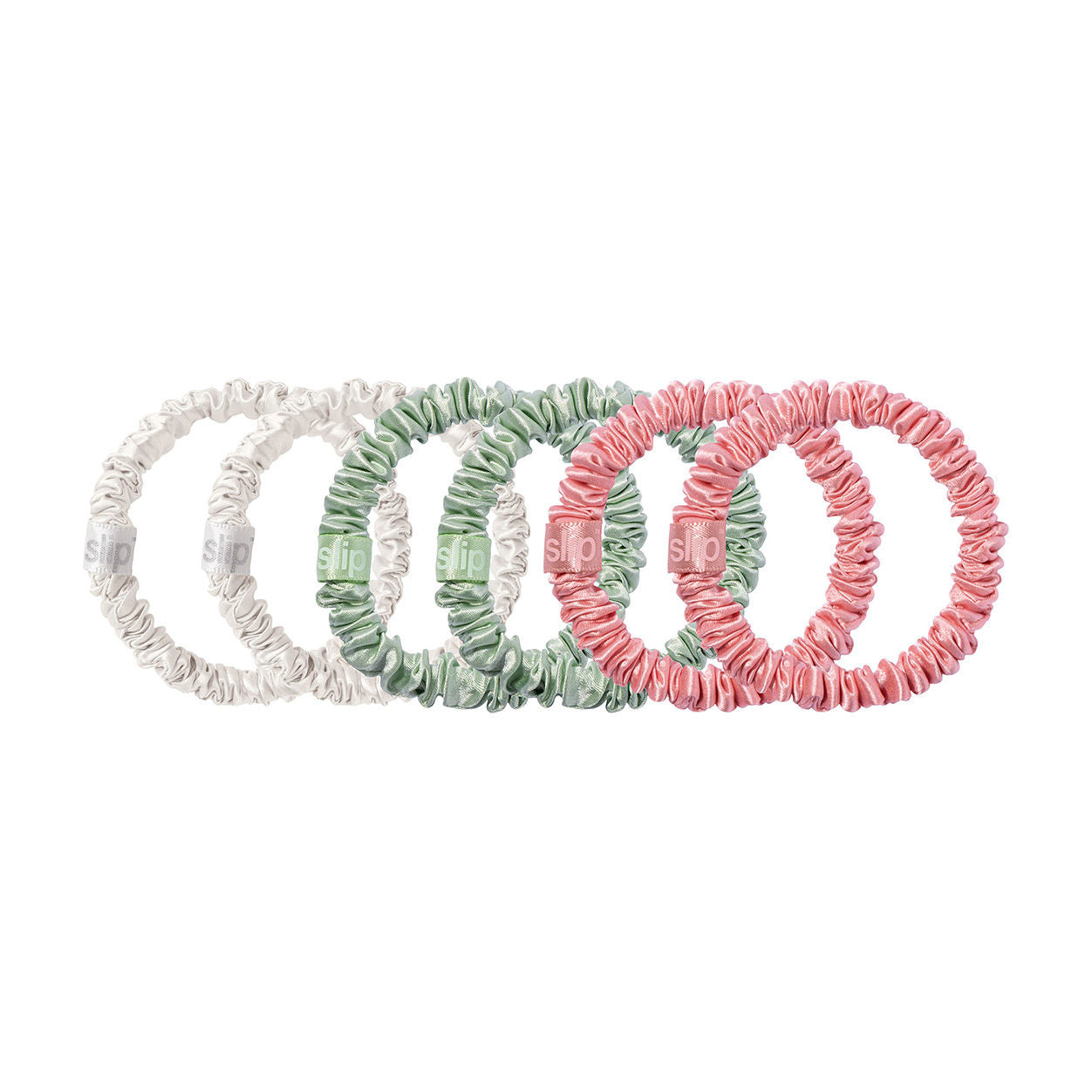 Pure Silk Skinny Scrunchies