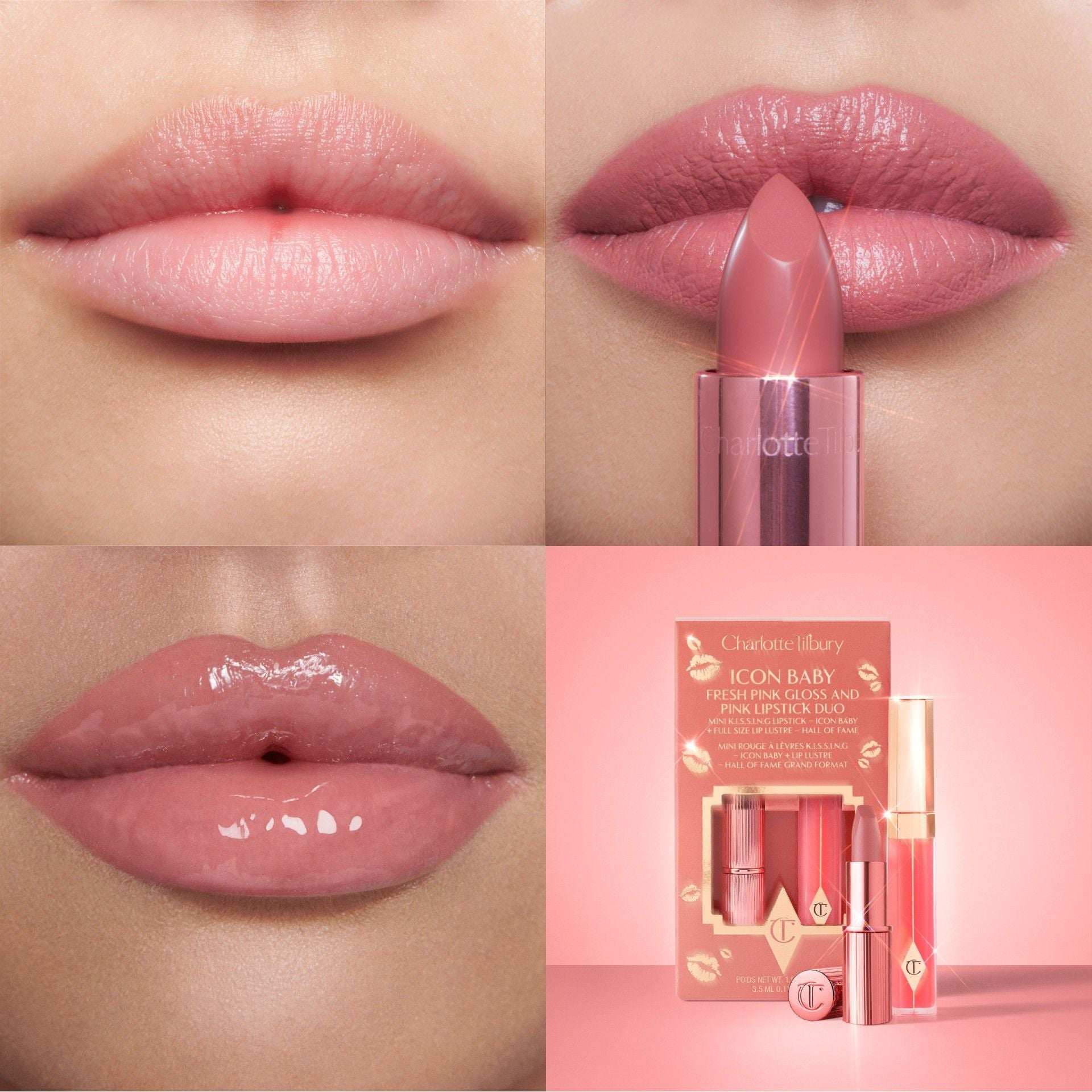 K.I.S.S.I.N.G Lipstick and Lip Gloss Duo